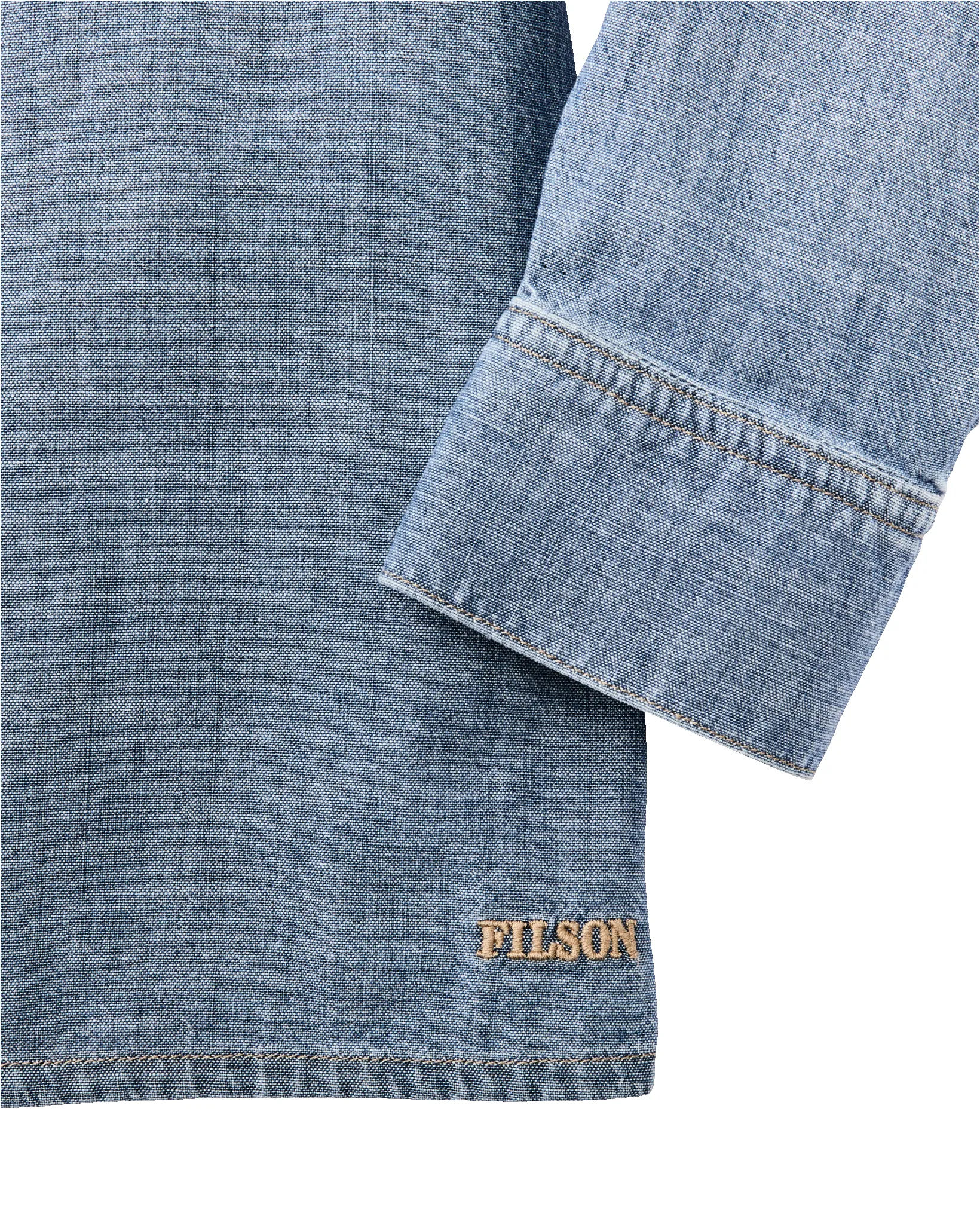 Women's Chambray Shirt - Light Indigo Chambray sold by Filson product image thumbnail 4