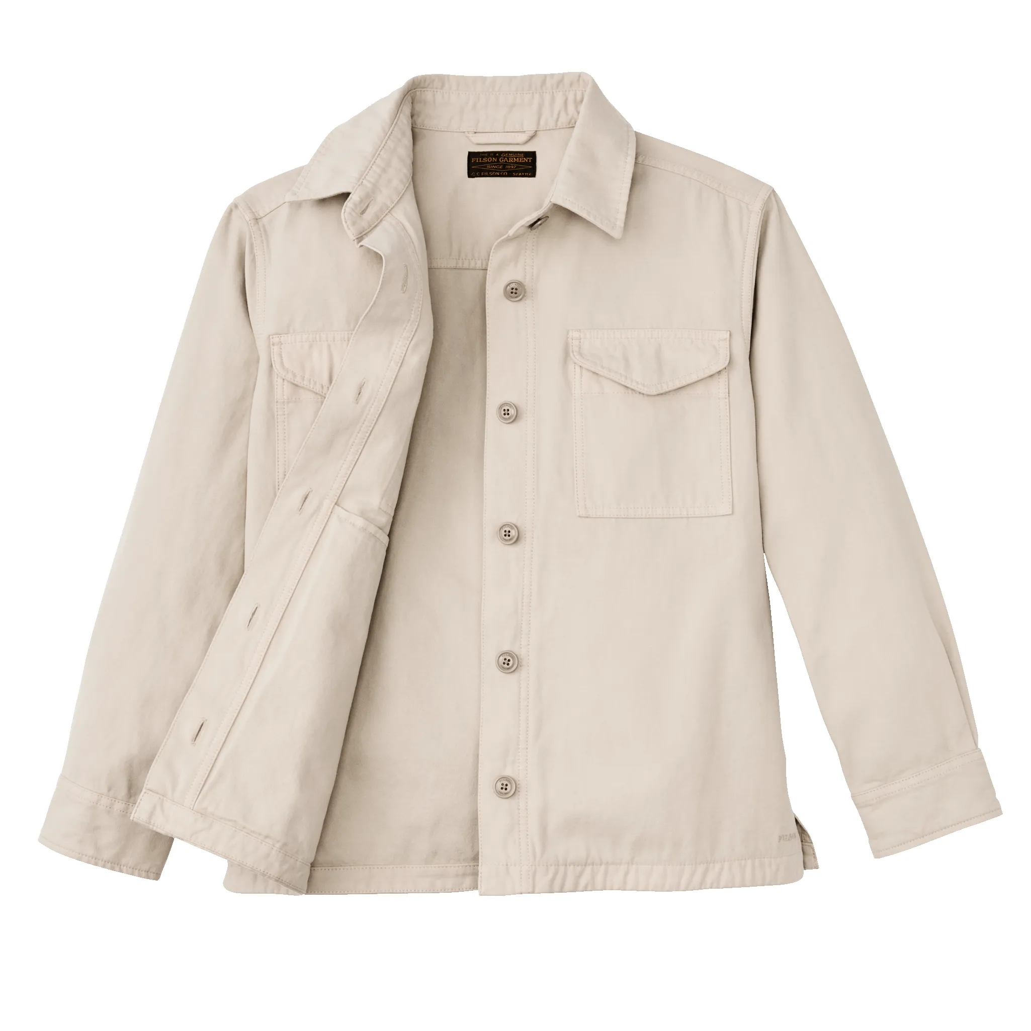 Women's Field Jac-shirt - Feather Gray sold by Filson product image thumbnail 3