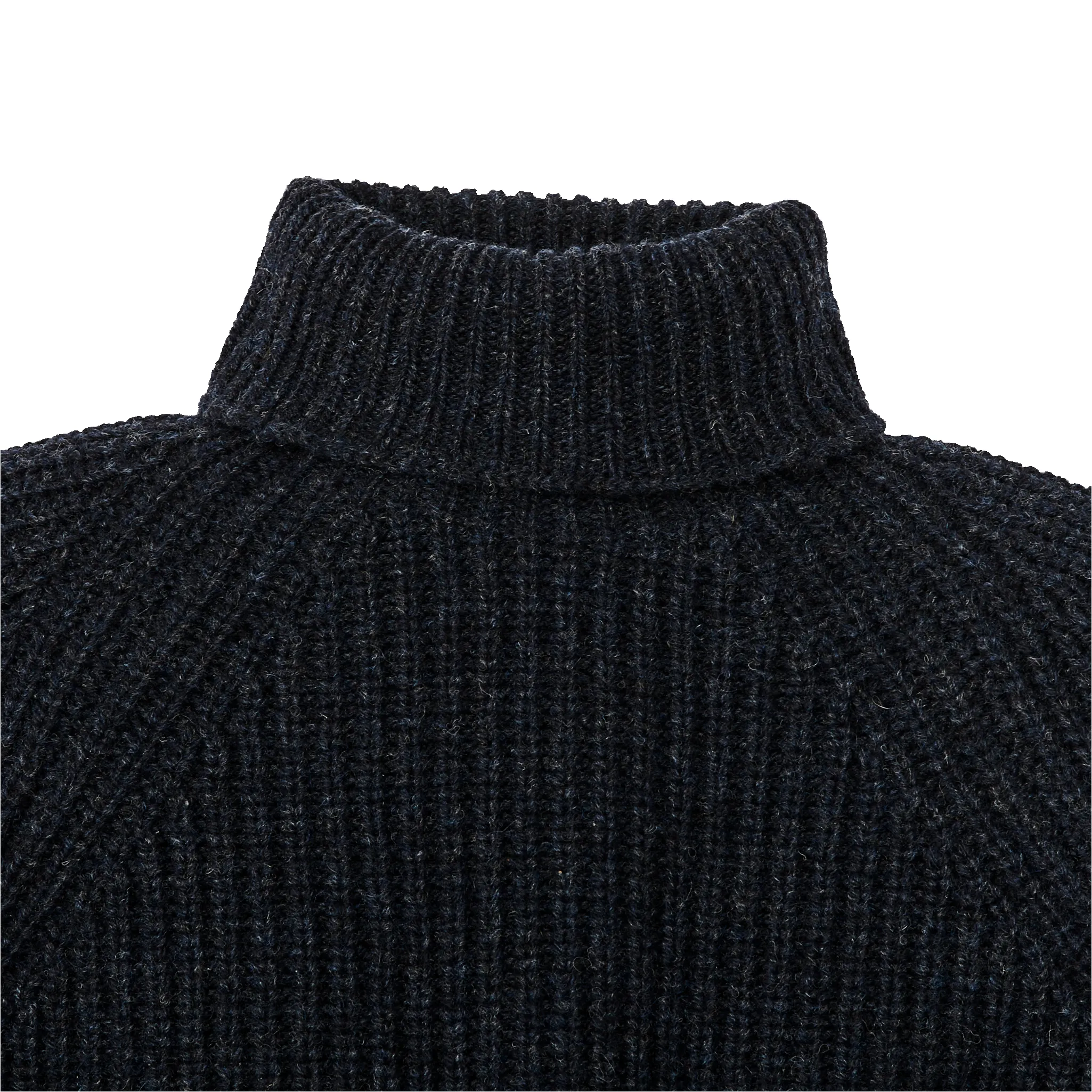 Bristol Roll Neck Sweater - Dark Navy Heather sold by Filson product image thumbnail 4