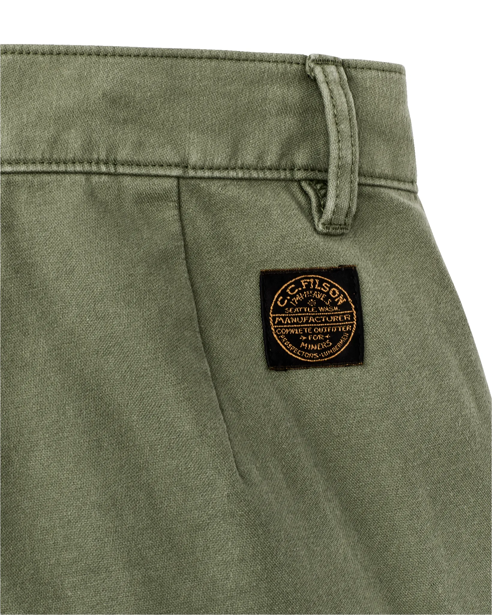 Women's Field Camp Shorts - Army Green sold by Filson product image thumbnail 3