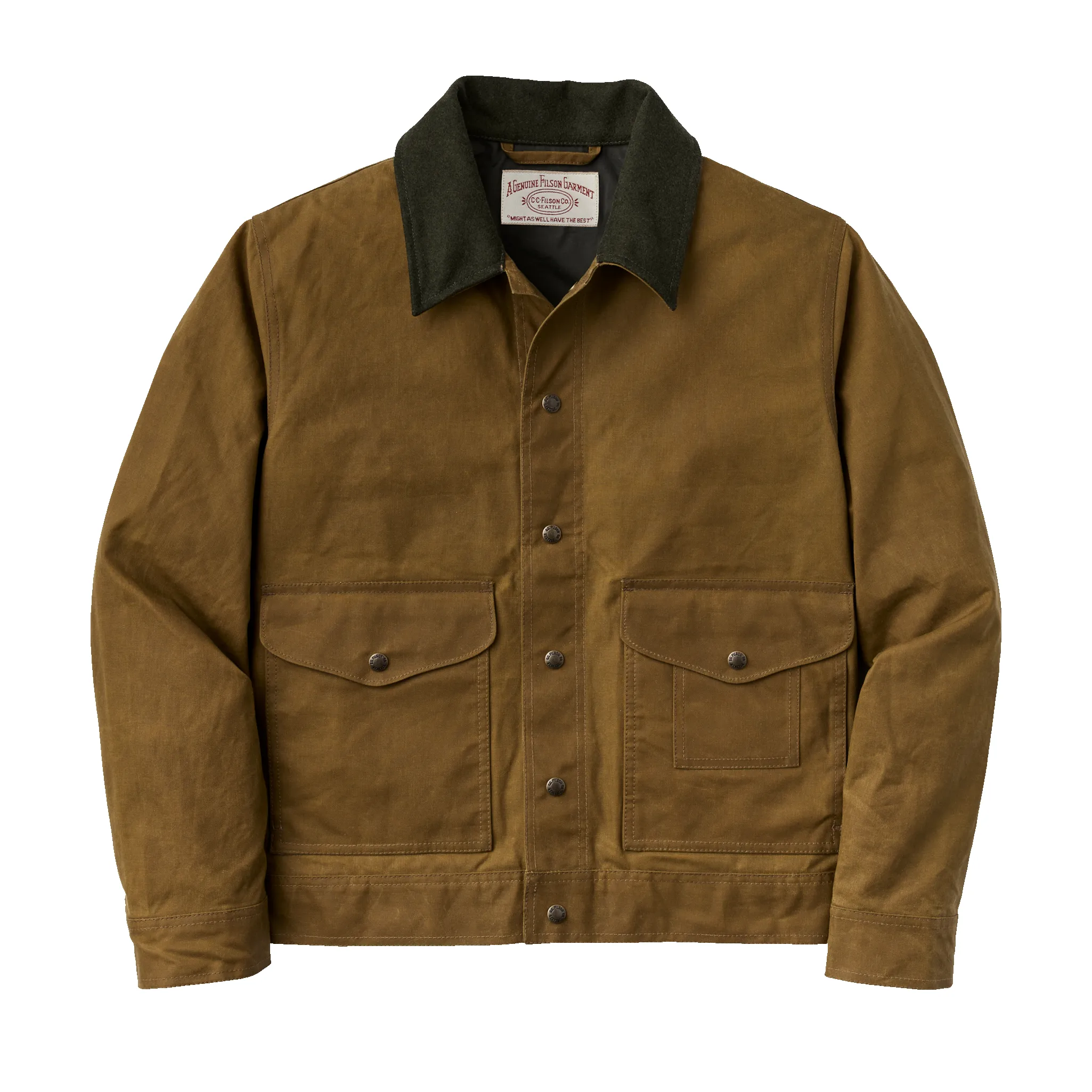 Tin Cloth Work Jacket - Dark Tan sold by Filson