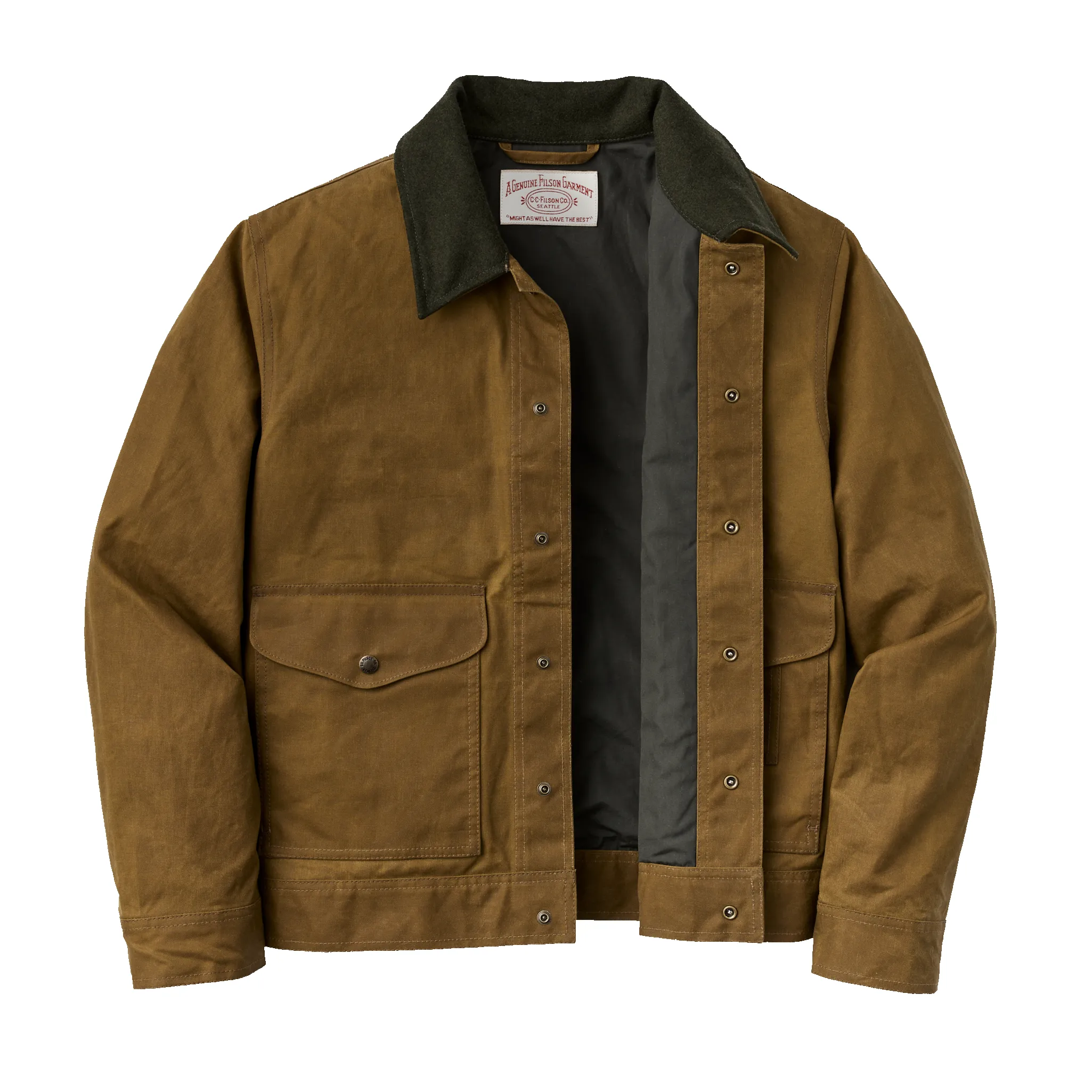 Tin Cloth Work Jacket - Dark Tan sold by Filson product image thumbnail 3