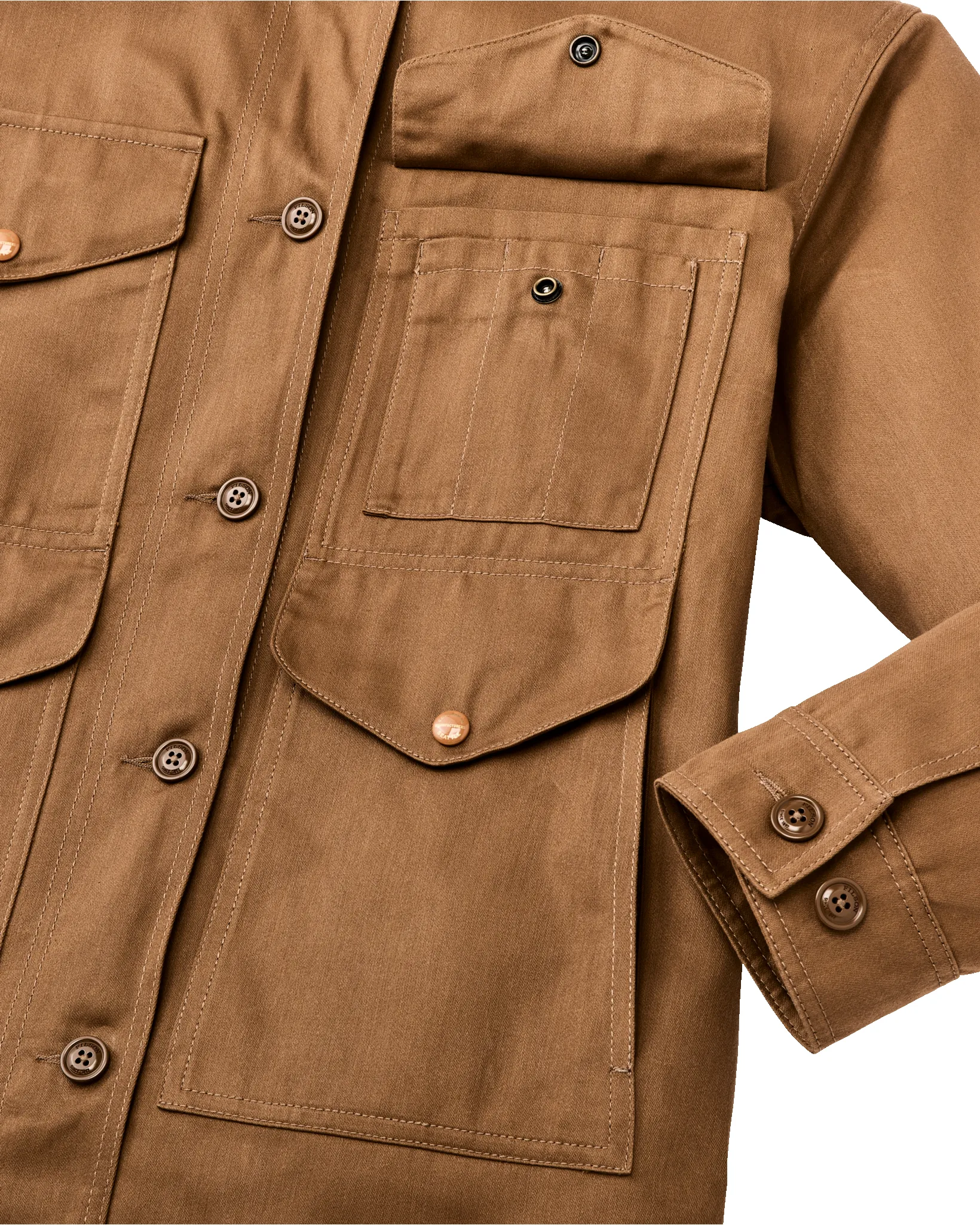 Women's Heritage Cotton Cruiser - Nicotine sold by Filson product image thumbnail 4