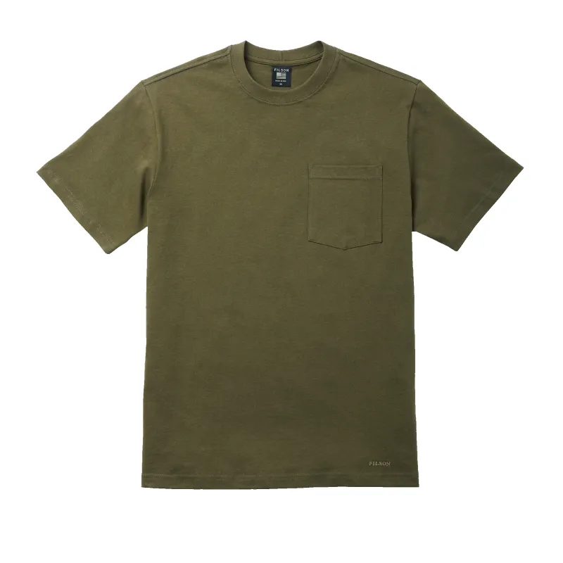 Pioneer Pocket T-shirt - Dark Olive sold by Filson