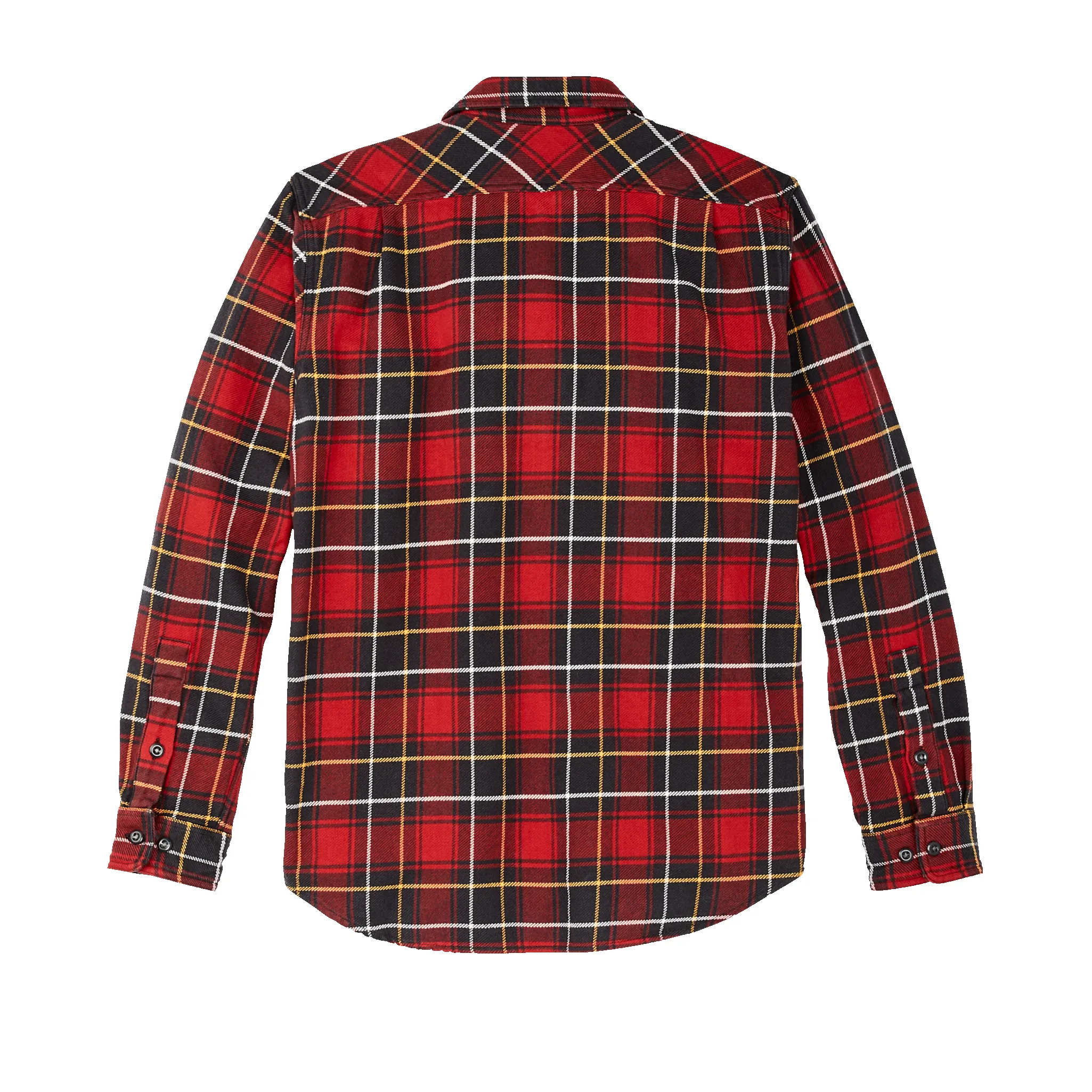 Vintage Flannel Work Shirt - Red Charcoal Plaid sold by Filson product image thumbnail 2