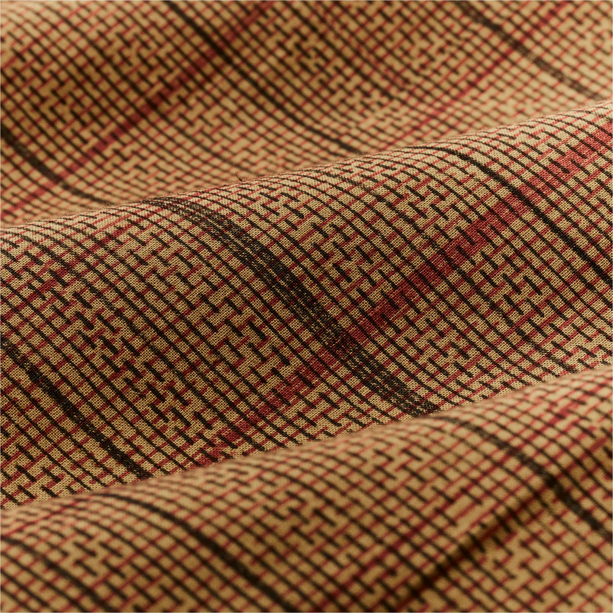 Handprinted Camp Shirt - Natural / Check Print sold by Filson product image thumbnail 4