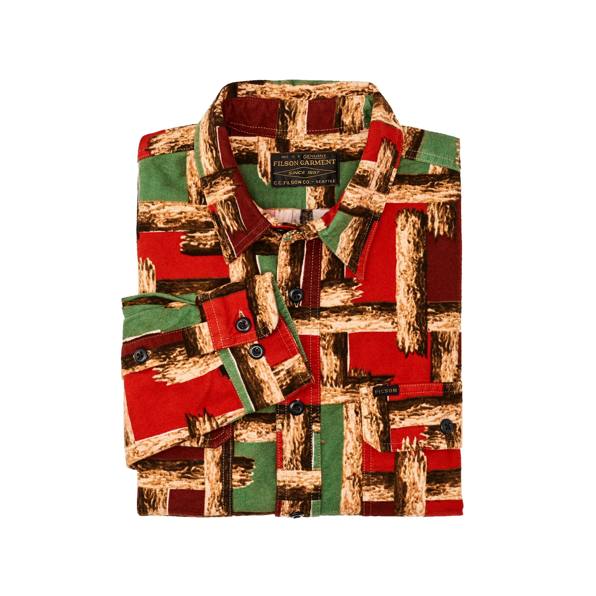 Field Flannel Shirt - Log Jam sold by Filson product image thumbnail 3