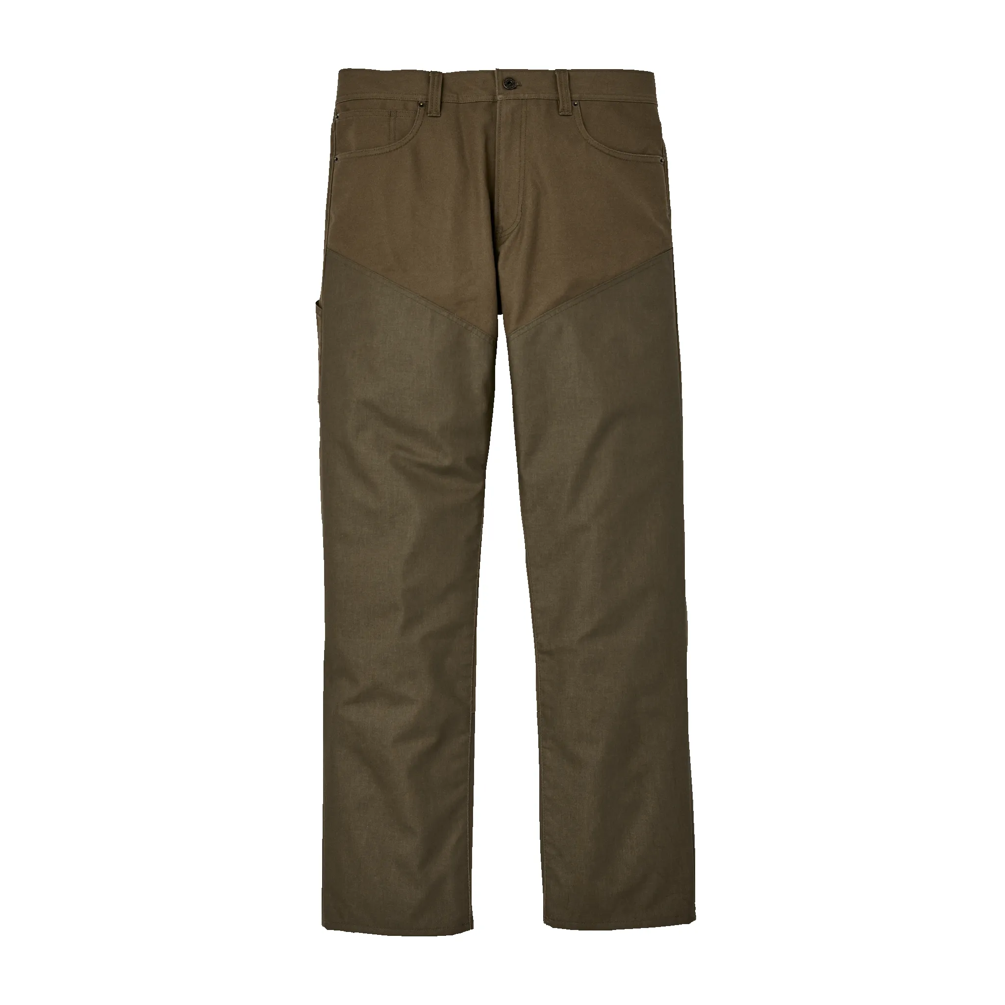 Tin Cloth Upland Brush Pants - Marsh Olive sold by Filson