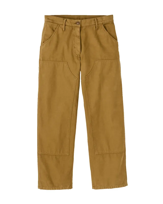 Women's Field Work Pants - Dark Ochre sold by Filson