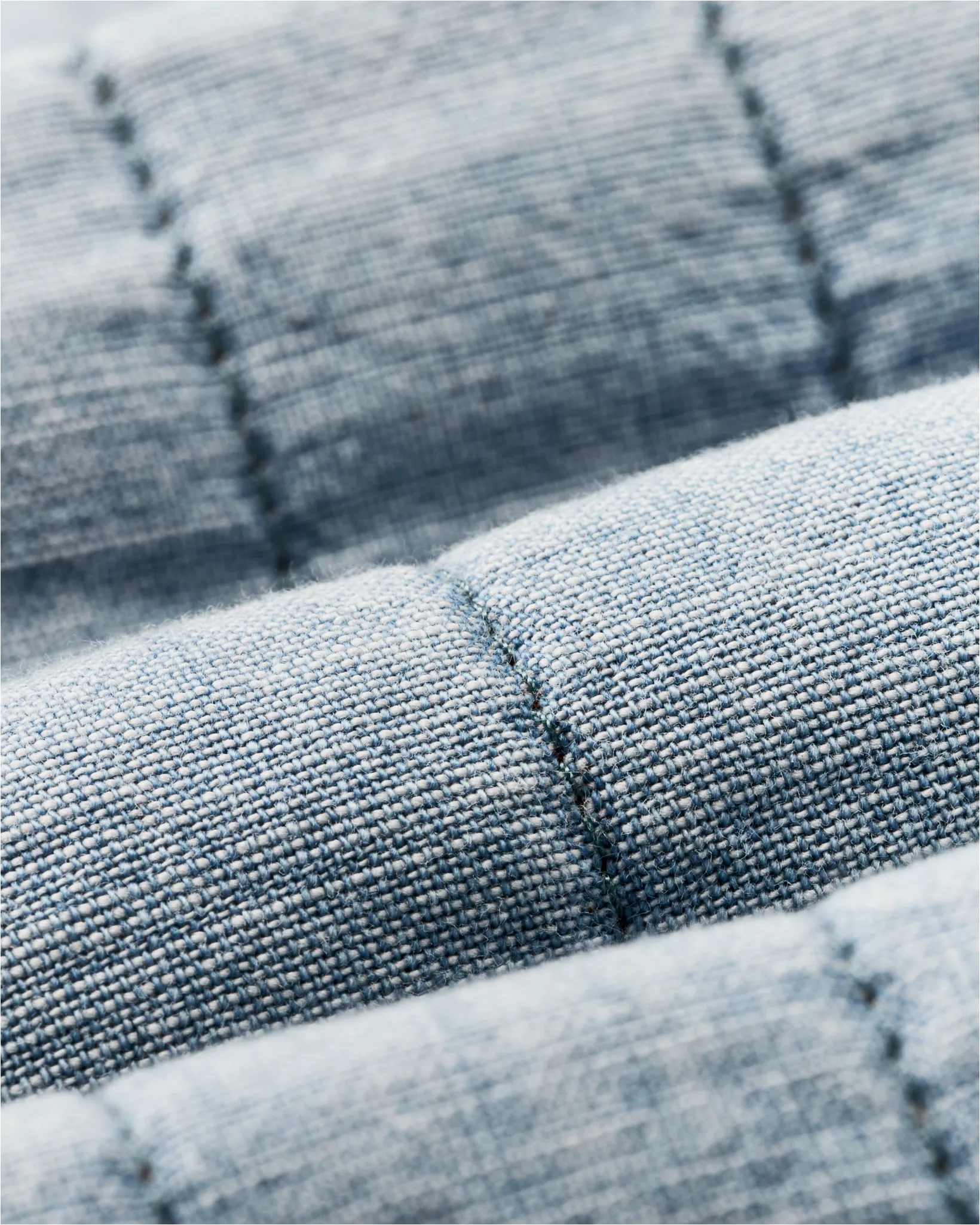 Women's Chambray Quilted Jacket - Light Indigo Chambray sold by Filson product image thumbnail 5