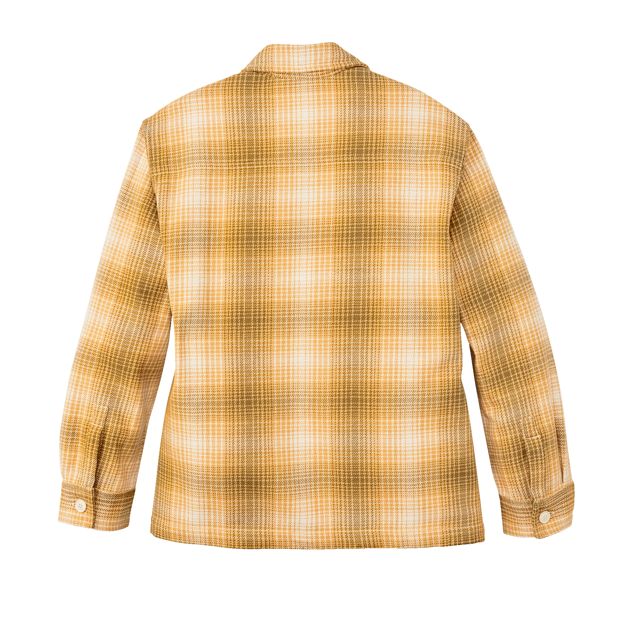 Women's Deer Island Jac-shirt - Ochre / Cream Plaid sold by Filson product image thumbnail 2