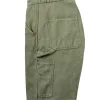 Women's Field Short Sleeve Coverall - Army Green sold by Filson