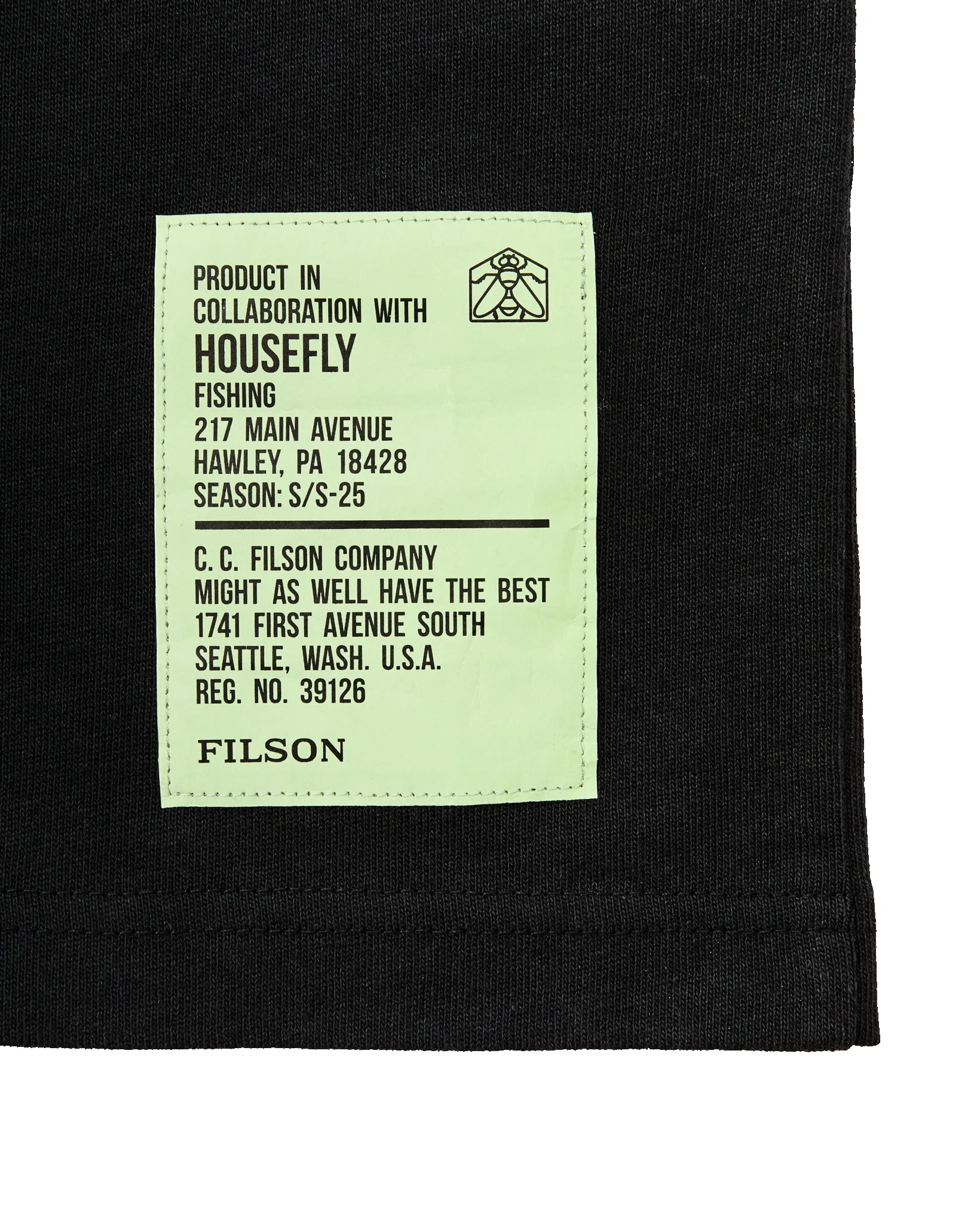 Filson X Housefly Frontier Graphic T-shirt - Black / Worldwide sold by Filson product image thumbnail 2