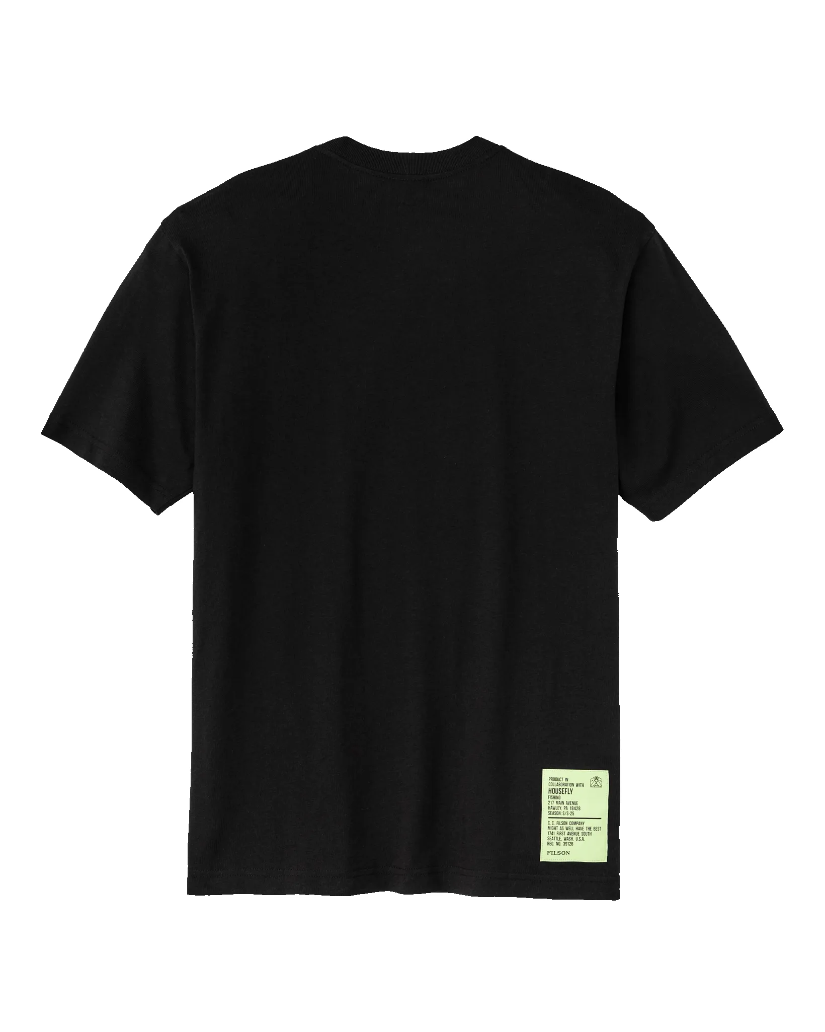 Filson X Housefly Frontier Graphic T-shirt - Black / Worldwide sold by Filson product image thumbnail 5