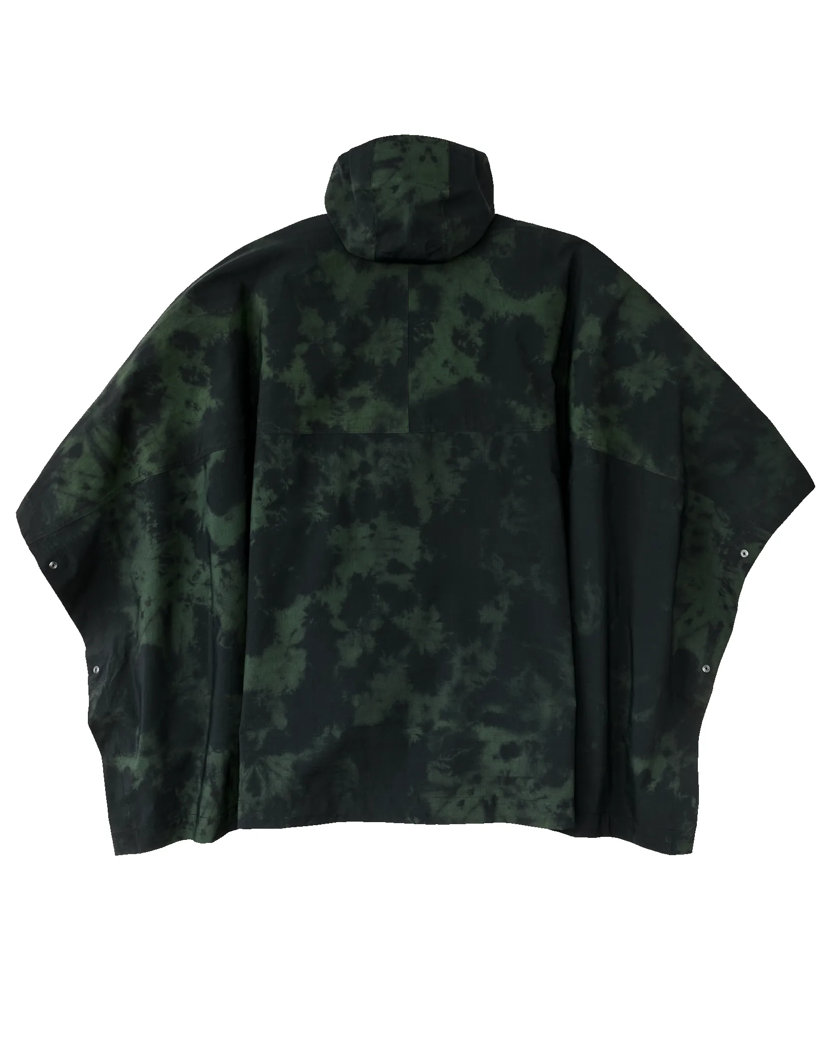 Filson X Housefly Swiftwater Rain Poncho - Dark Green Tie Dye sold by Filson product image thumbnail 2