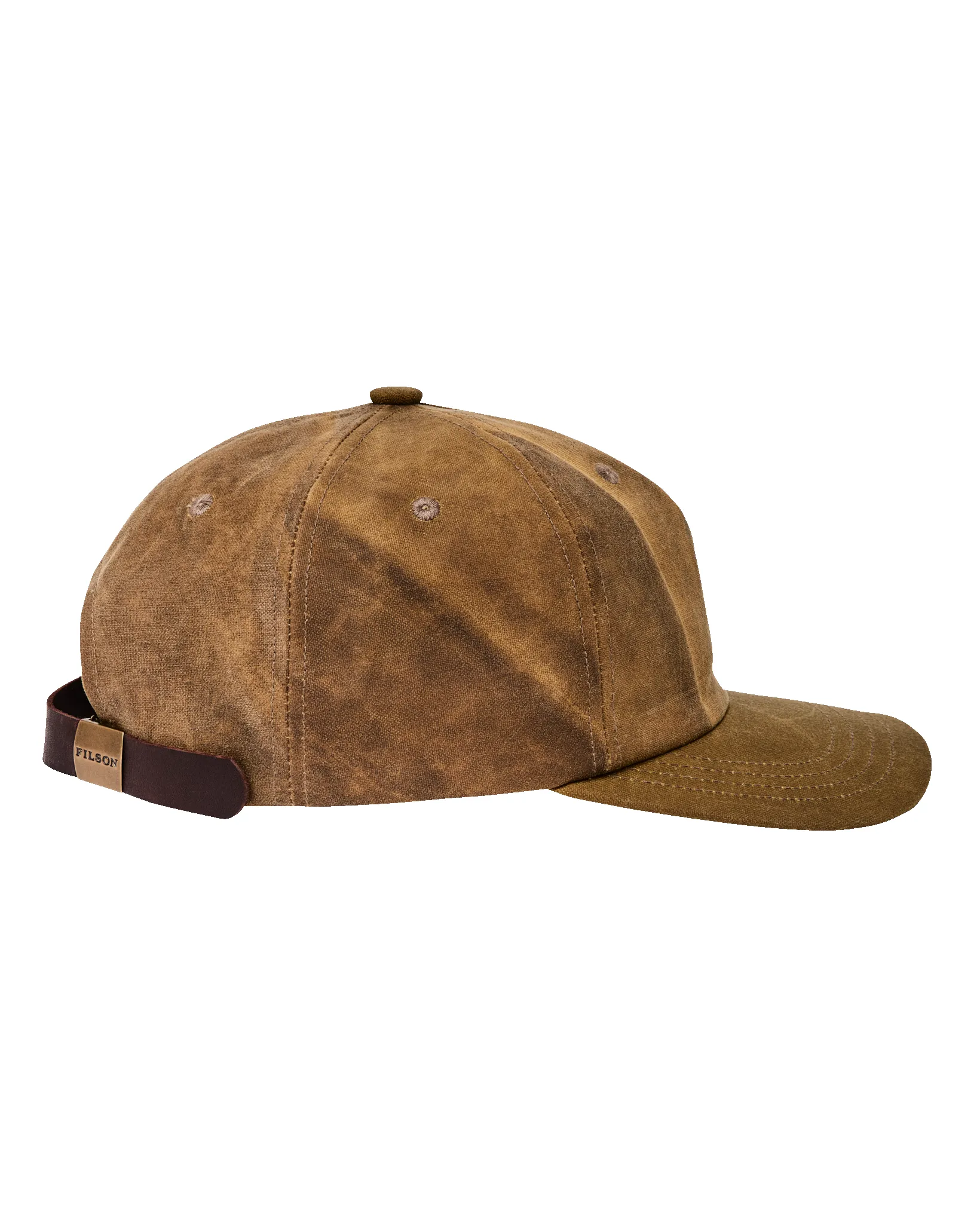 Filson Workshop Reclaimed Tin Cloth Cap - Dark Tan sold by Filson product image thumbnail 3