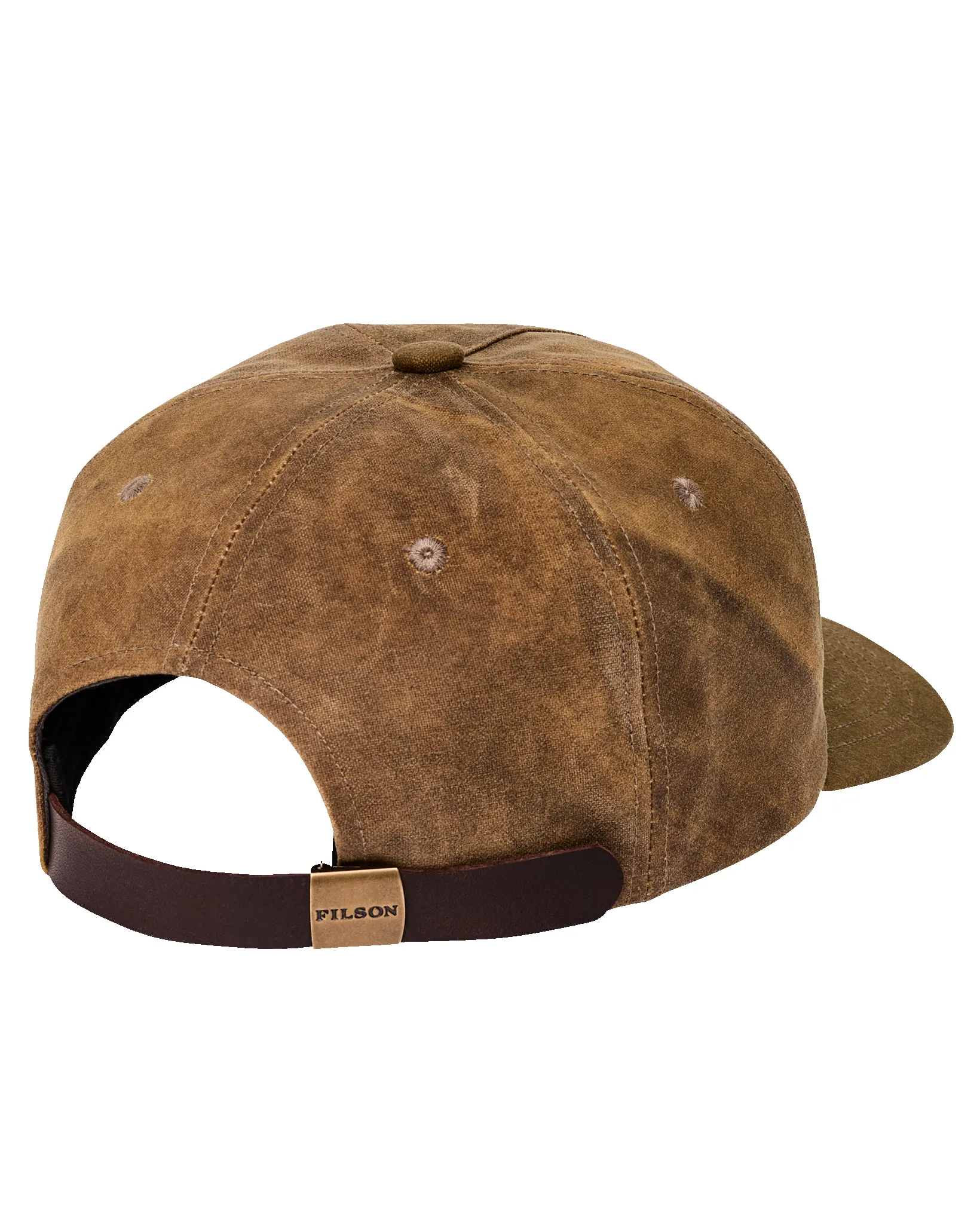 Filson Workshop Reclaimed Tin Cloth Cap - Dark Tan sold by Filson product image thumbnail 2
