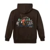 Prospector Embroidered Hoodie - Dark Brown / Fishing sold by Filson