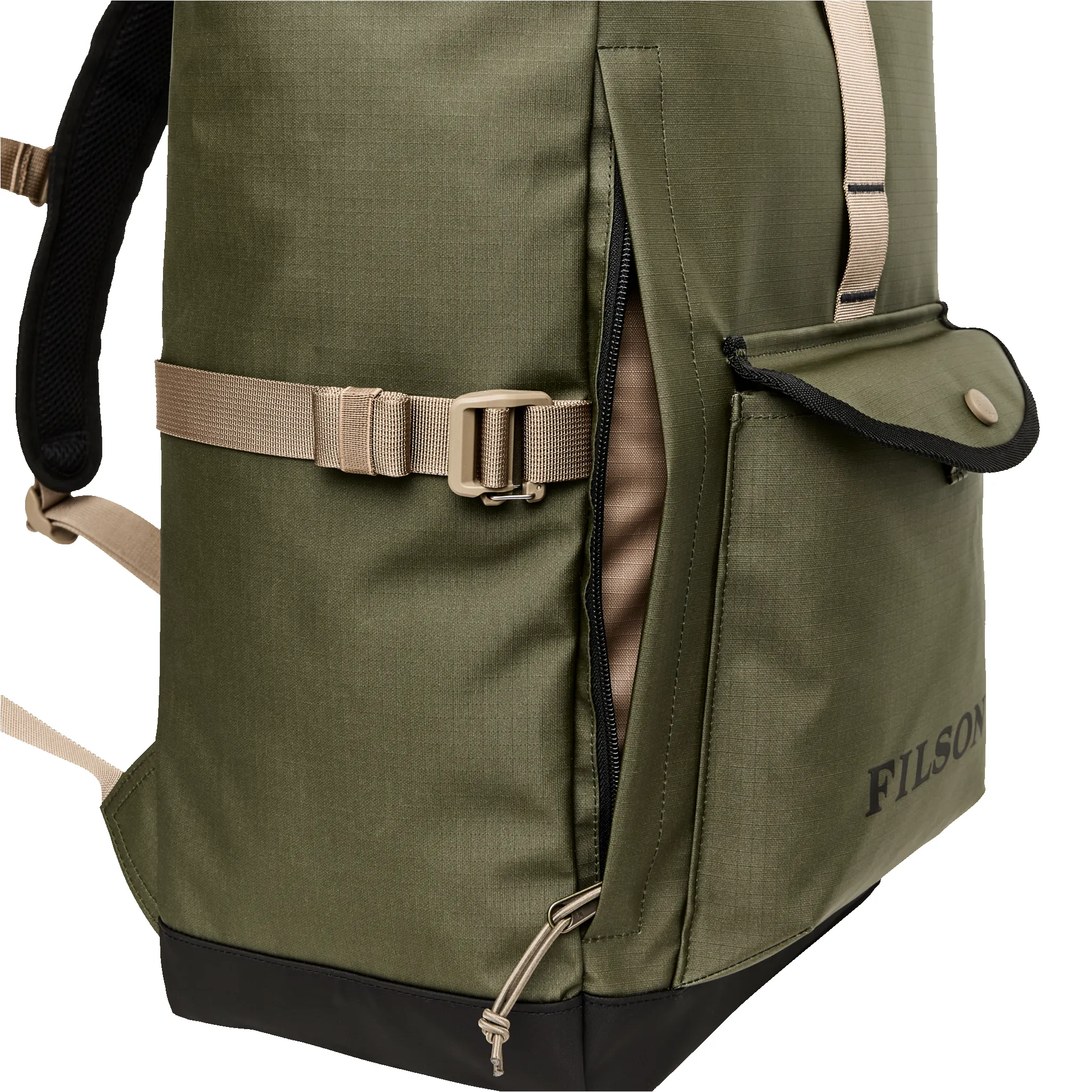 All-Weather Backpack - Olive / Black / Covert sold by Filson product image thumbnail 4