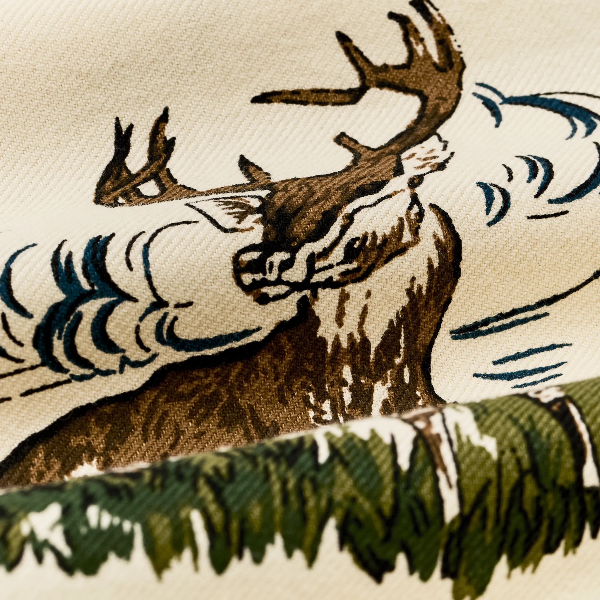 Short Sleeve Lightweight Alaskan Guide Shirt - Vintage White / Deer sold by Filson product image thumbnail 3