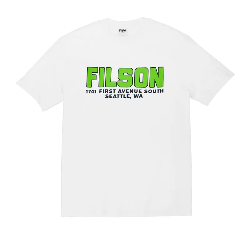 S/s Ranger Graphic T-shirt (seahawks/seattle) - White / Seattle sold by Filson