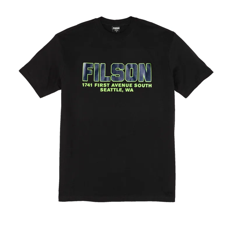 S/s Ranger Graphic T-shirt (seahawks/seattle) - Coal / Seattle sold by Filson