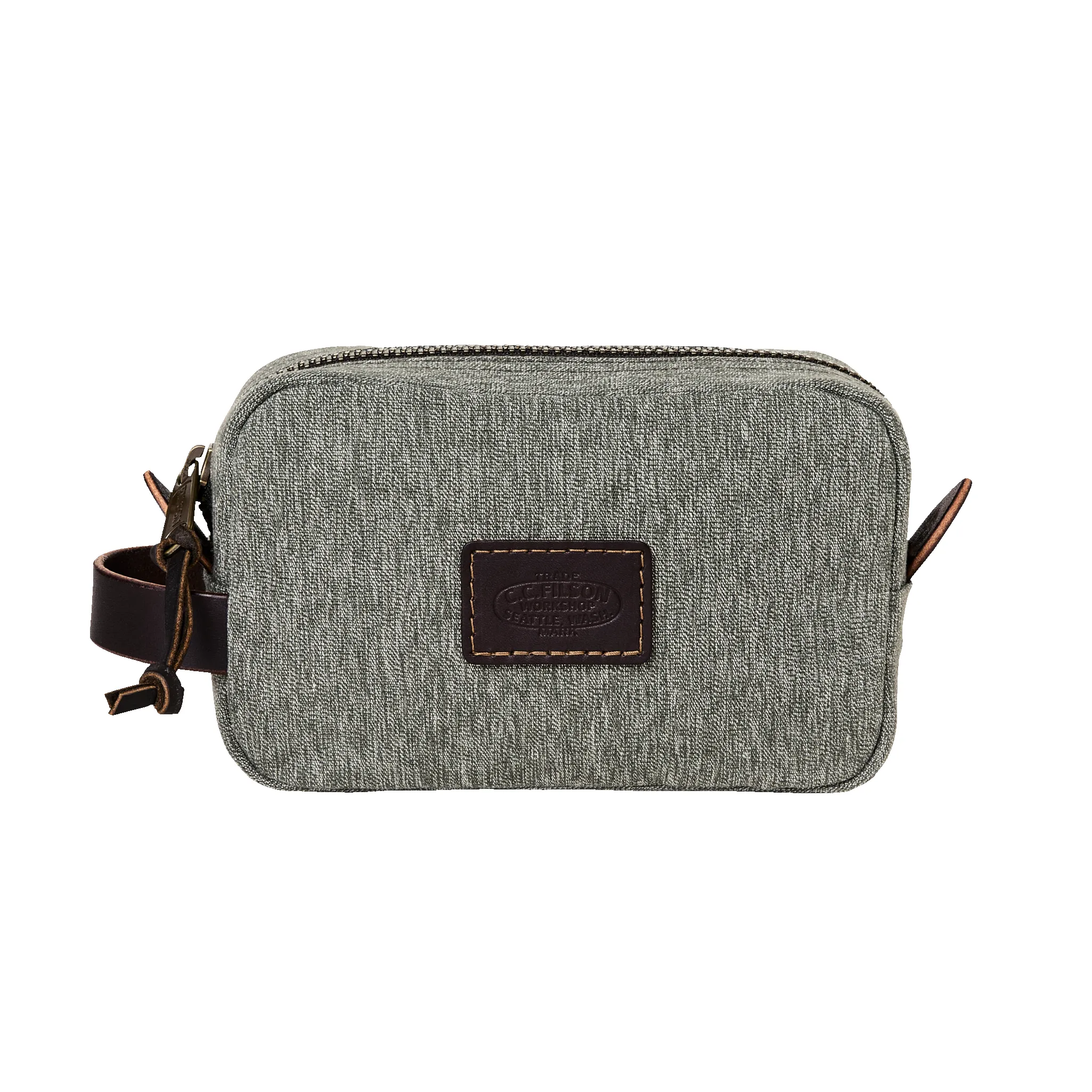 Filson Workshop Canvas Travel Kit - Od Salt And Pepper sold by Filson