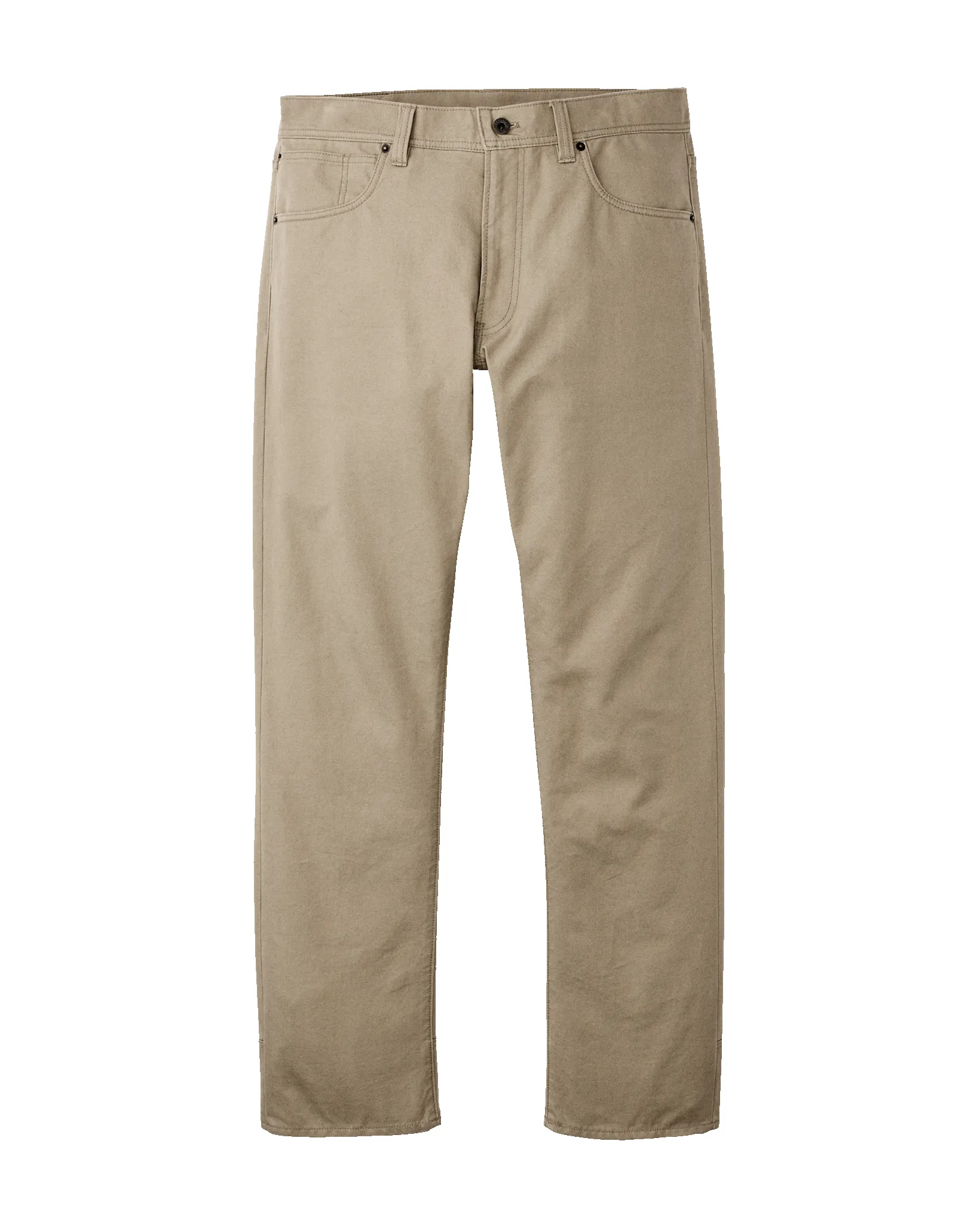Dry Tin Cloth 5-pocket Pants - Gray Khaki sold by Filson