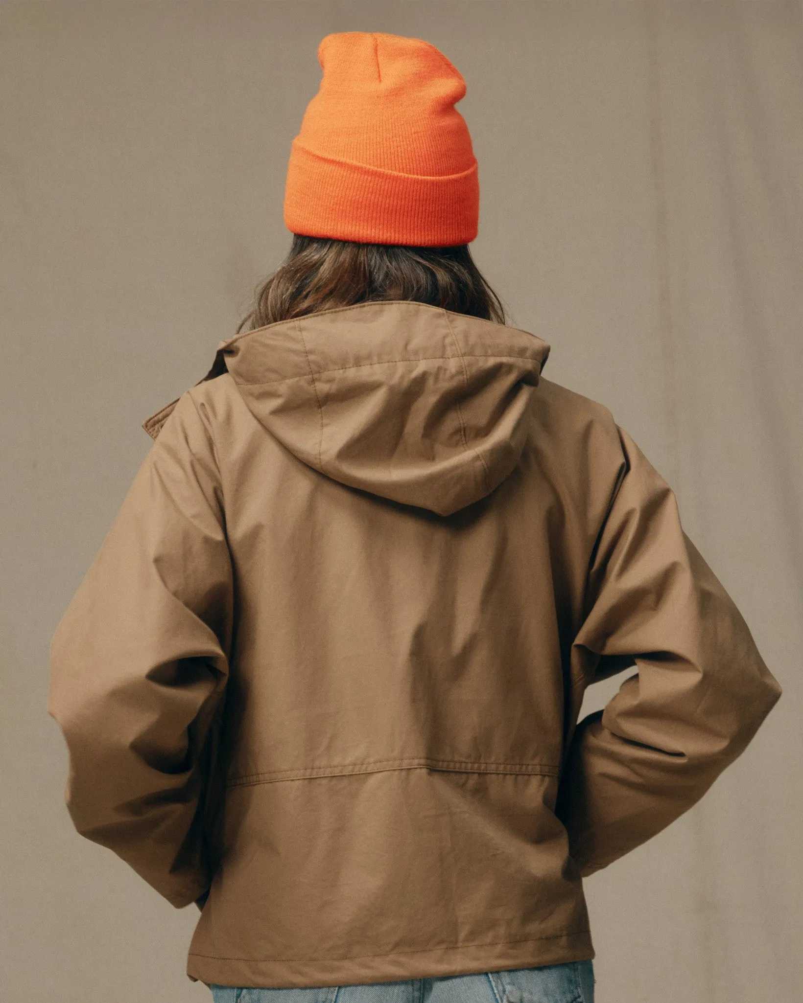 Women's Aviator Cloth Wading Jacket - Dark Tan sold by Filson product image thumbnail 2