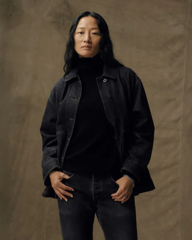 Women's Denim Barn Coat - Rinse Black sold by Filson