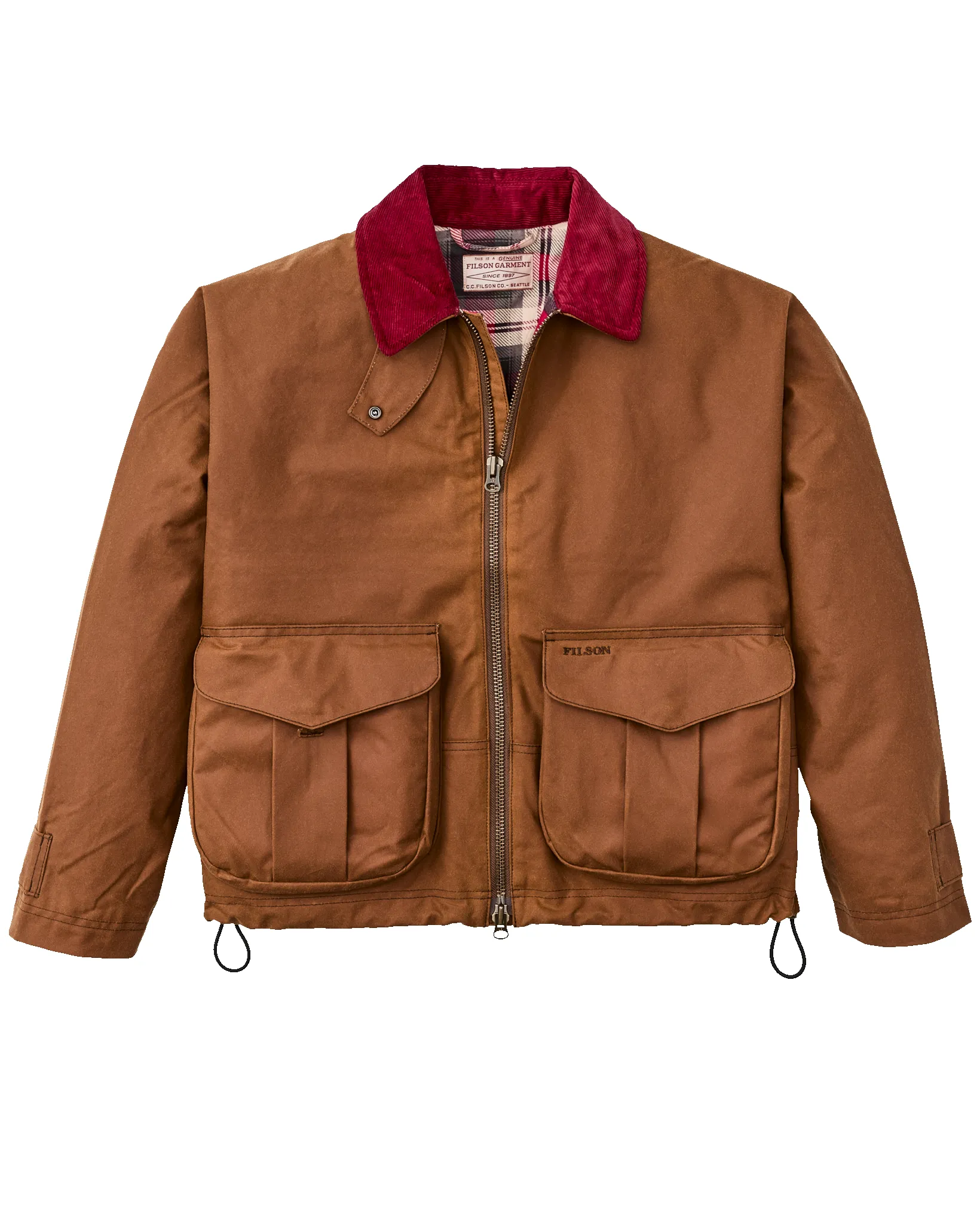 Women's Shelter Cloth Short Work Jacket - Rugged Tan sold by Filson product image thumbnail 4
