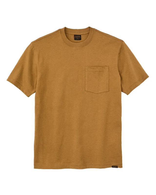 Pioneer Pocket T-shirt - Bronze Brown sold by Filson