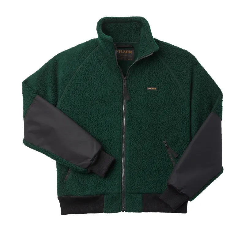 Sherpa Fleece Jacket - Fir sold by Filson