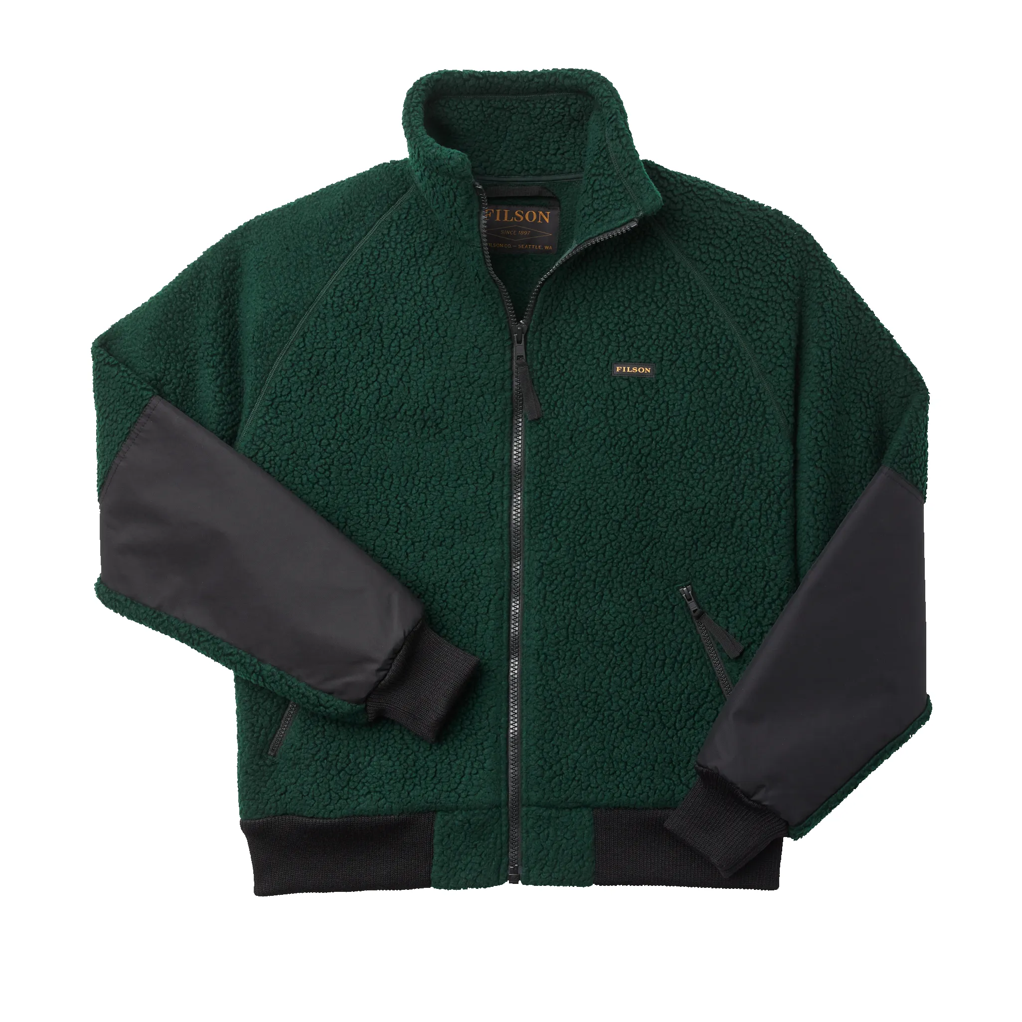 Sherpa Fleece Jacket - Fir sold by Filson