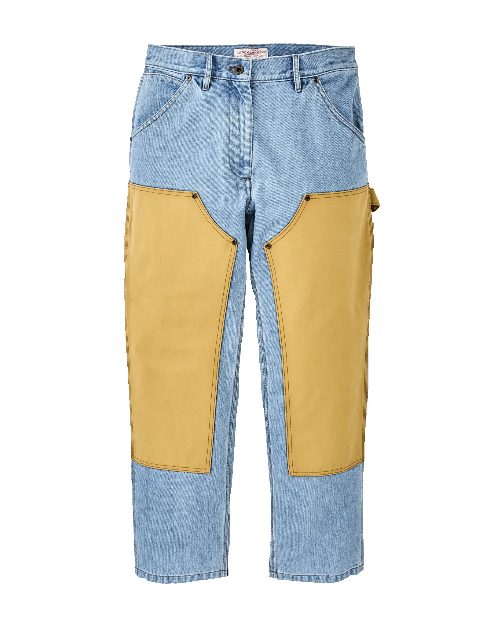 Women's 13-oz. Work Jeans - Stone Wash Indigo sold by Filson