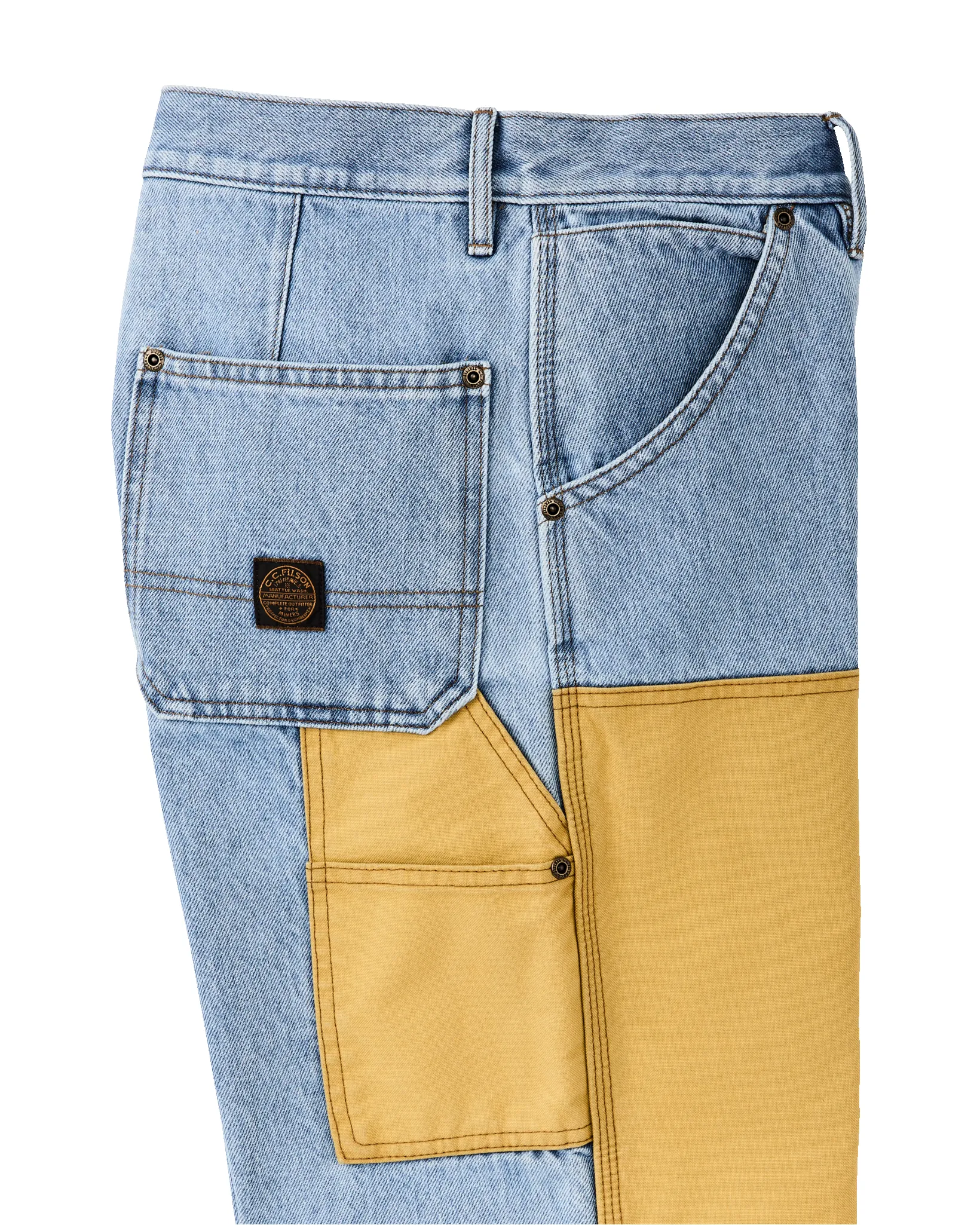 Women's 13-oz. Work Jeans - Stone Wash Indigo sold by Filson product image thumbnail 4