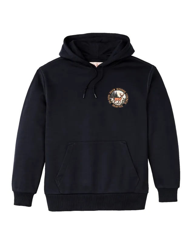 Prospector Graphic Hoodie - Night Sky / Buck sold by Filson