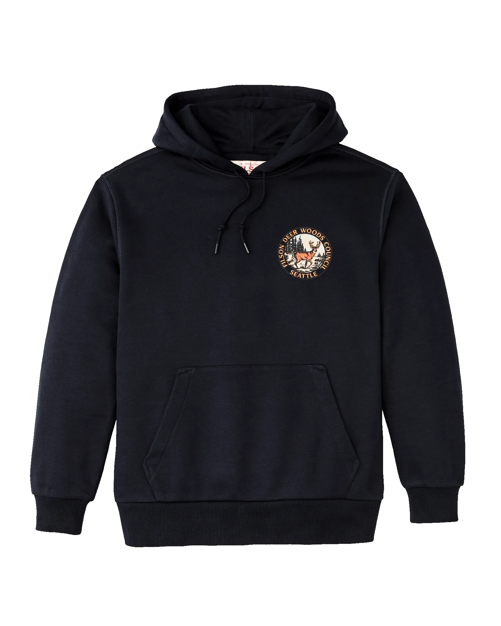 Prospector Graphic Hoodie - Night Sky / Buck sold by Filson