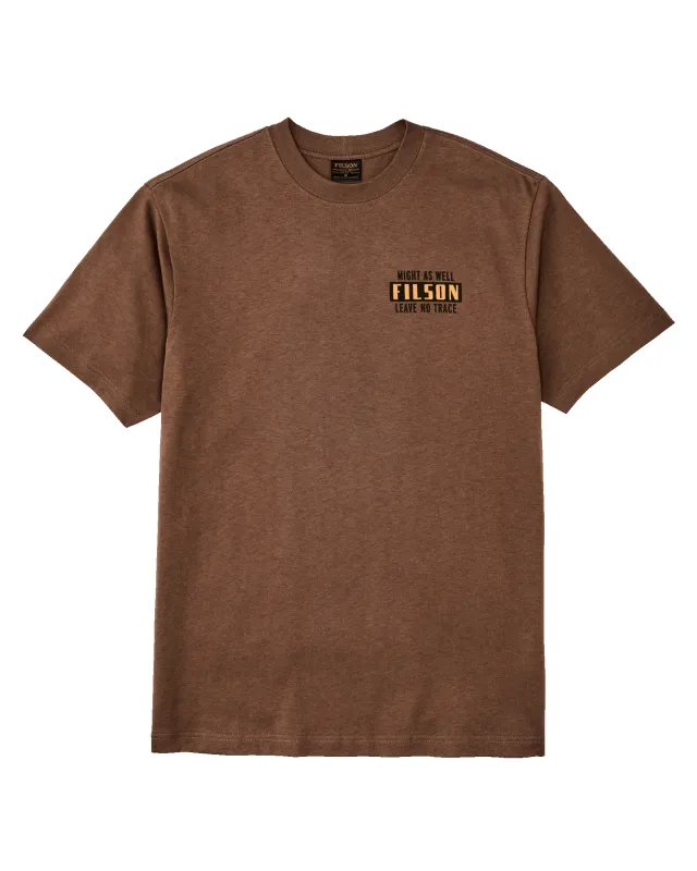 Short Sleeve Hoot Graphic T-shirt (frontier) - Partridge / Hoot sold by Filson