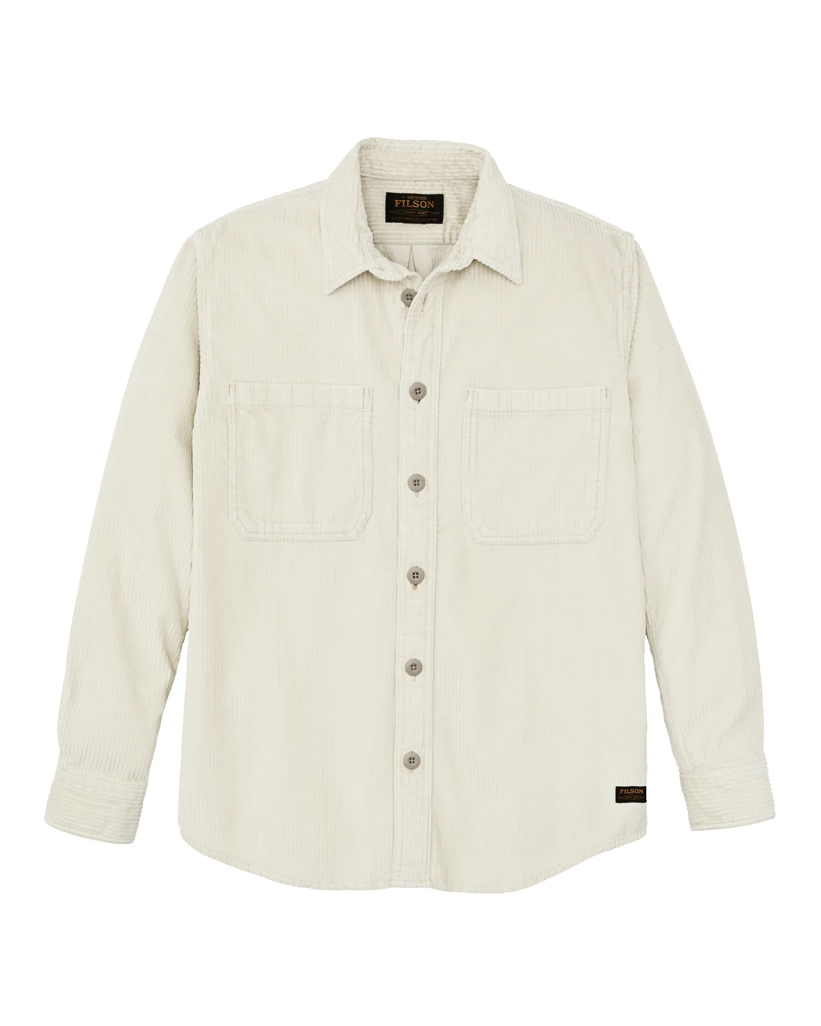 6-wale Corduroy Shirt - Khaki sold by Filson