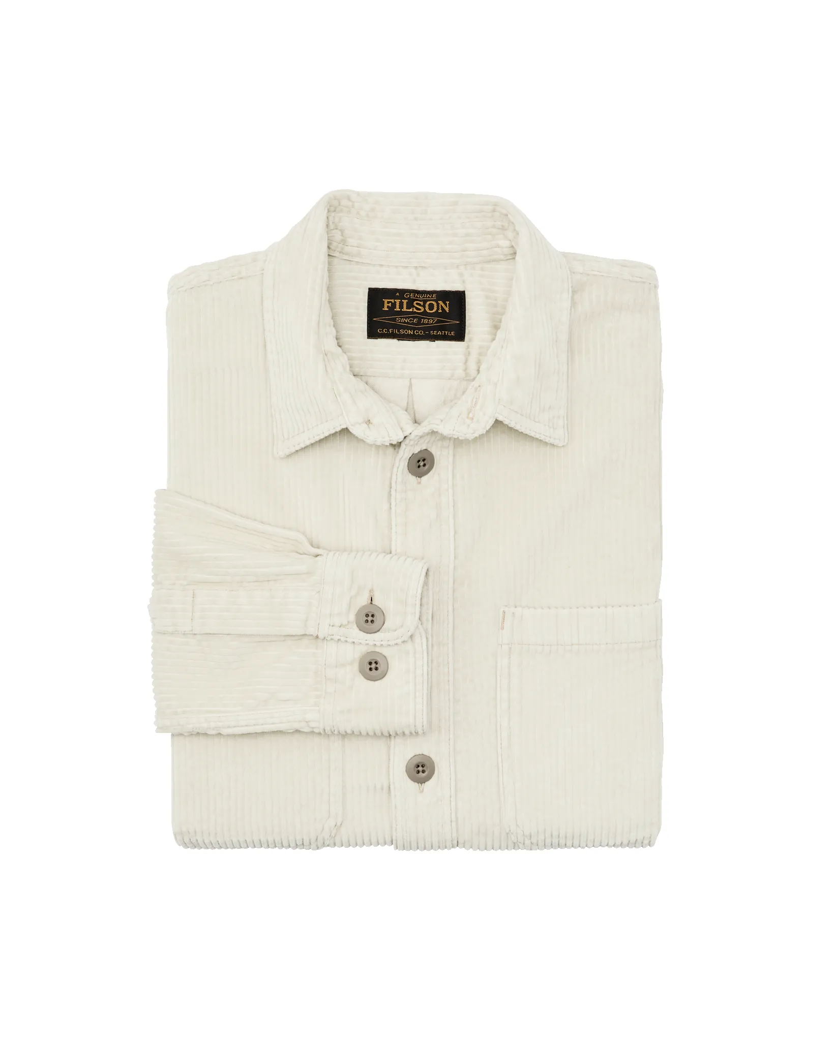 6-wale Corduroy Shirt - Khaki sold by Filson product image thumbnail 3