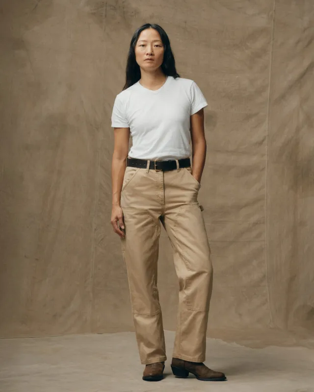 Women's Canvas Work Pants - Natural sold by Filson