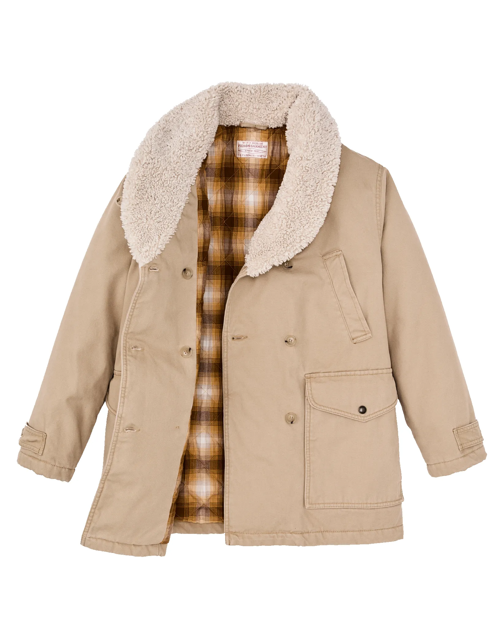 Women's Canvas Packer Coat - Natural sold by Filson product image thumbnail 3