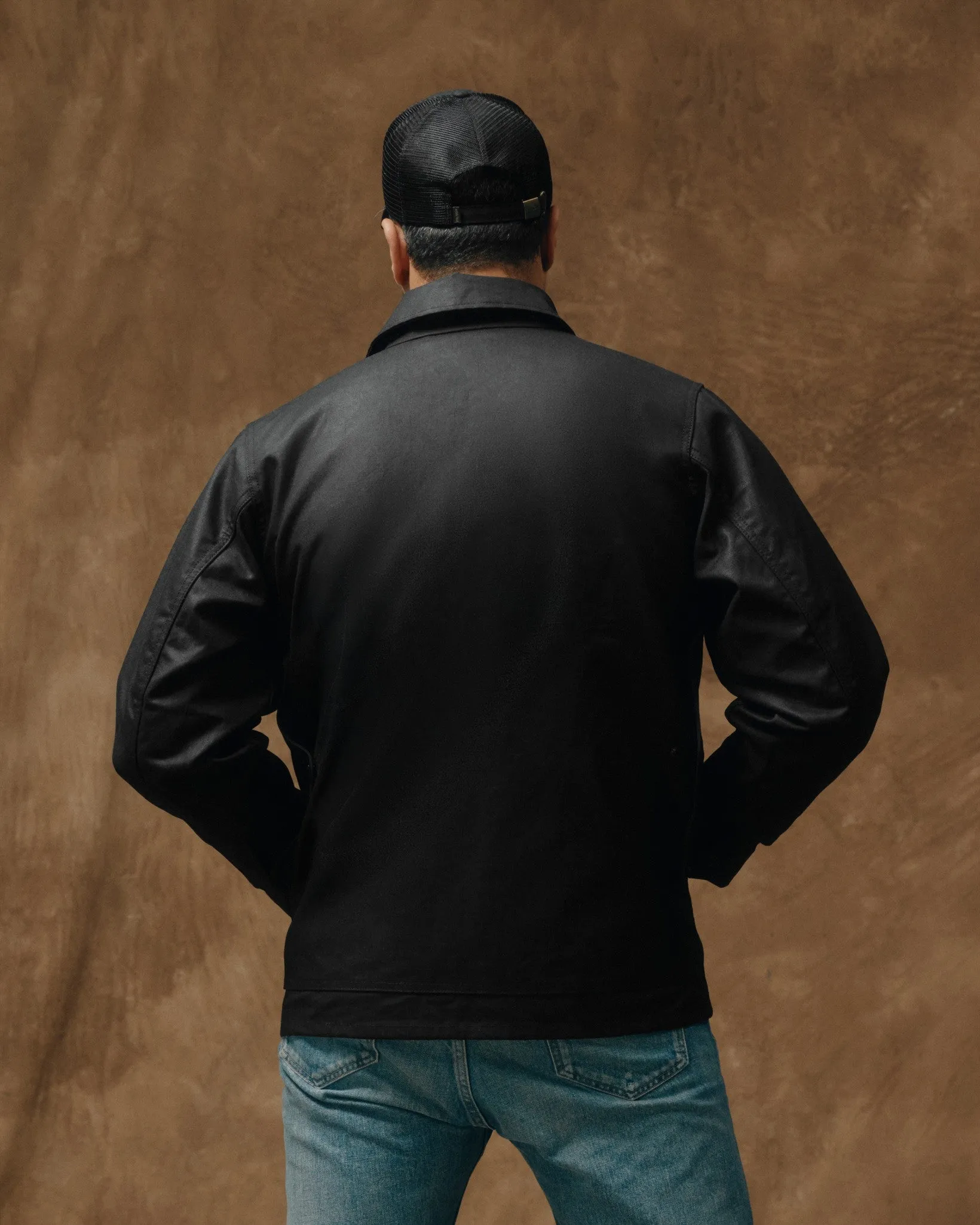 Lined Tin Cloth Cruiser Jacket - Black sold by Filson product image thumbnail 2