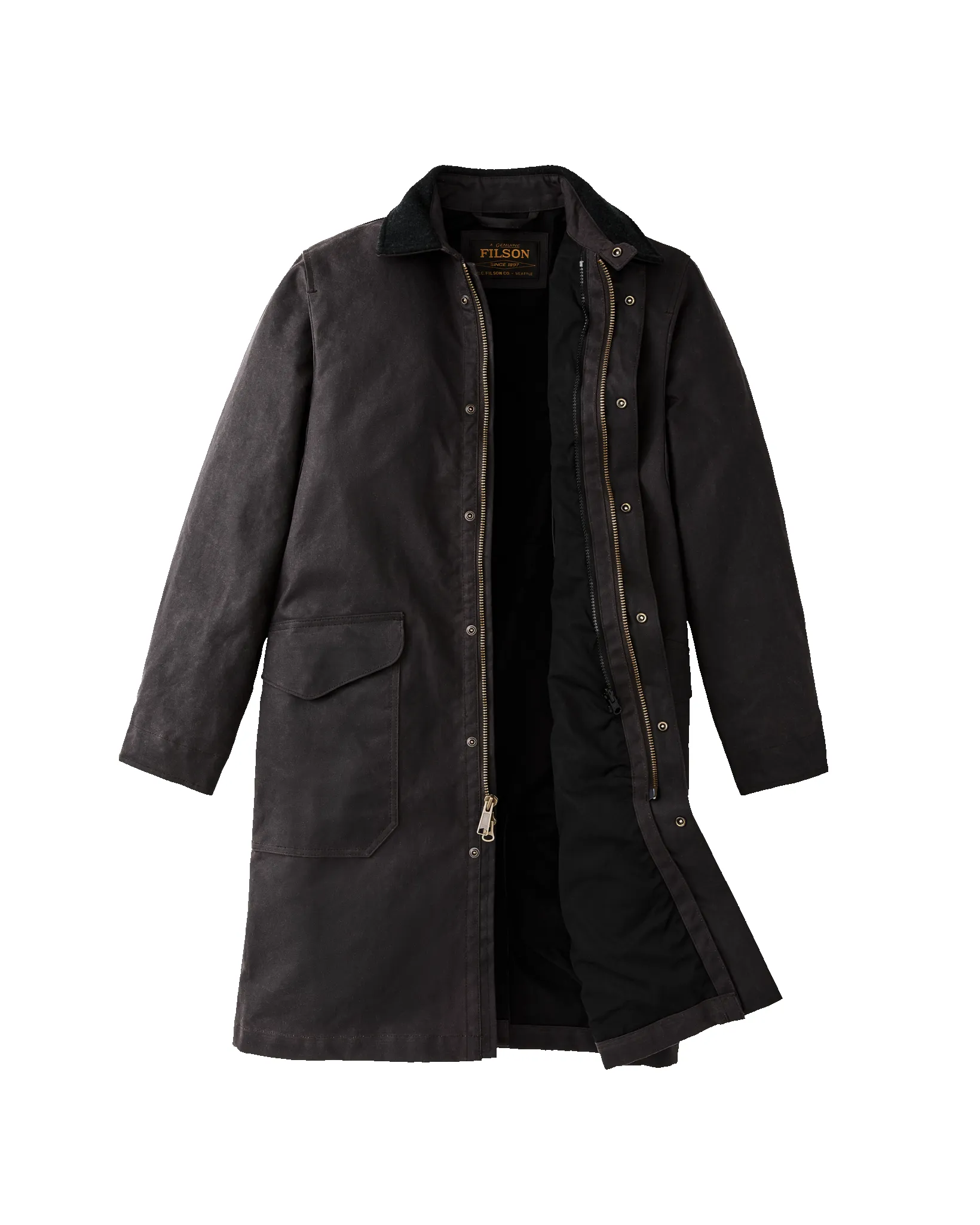 Filson Trench Coat - Cinder sold by Filson product image thumbnail 3