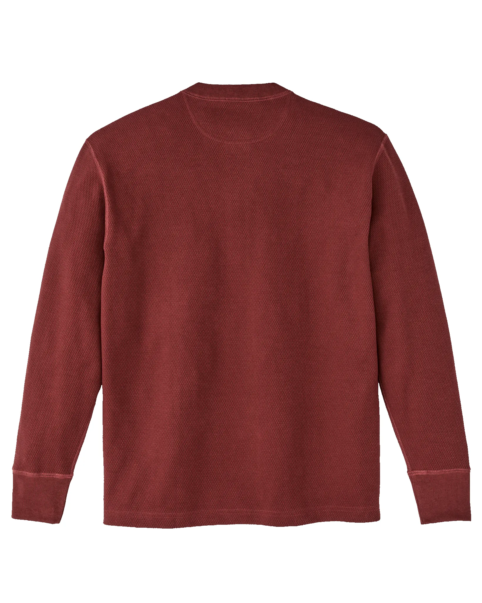 Waffle Knit Henley - Fired Brick sold by Filson product image thumbnail 2
