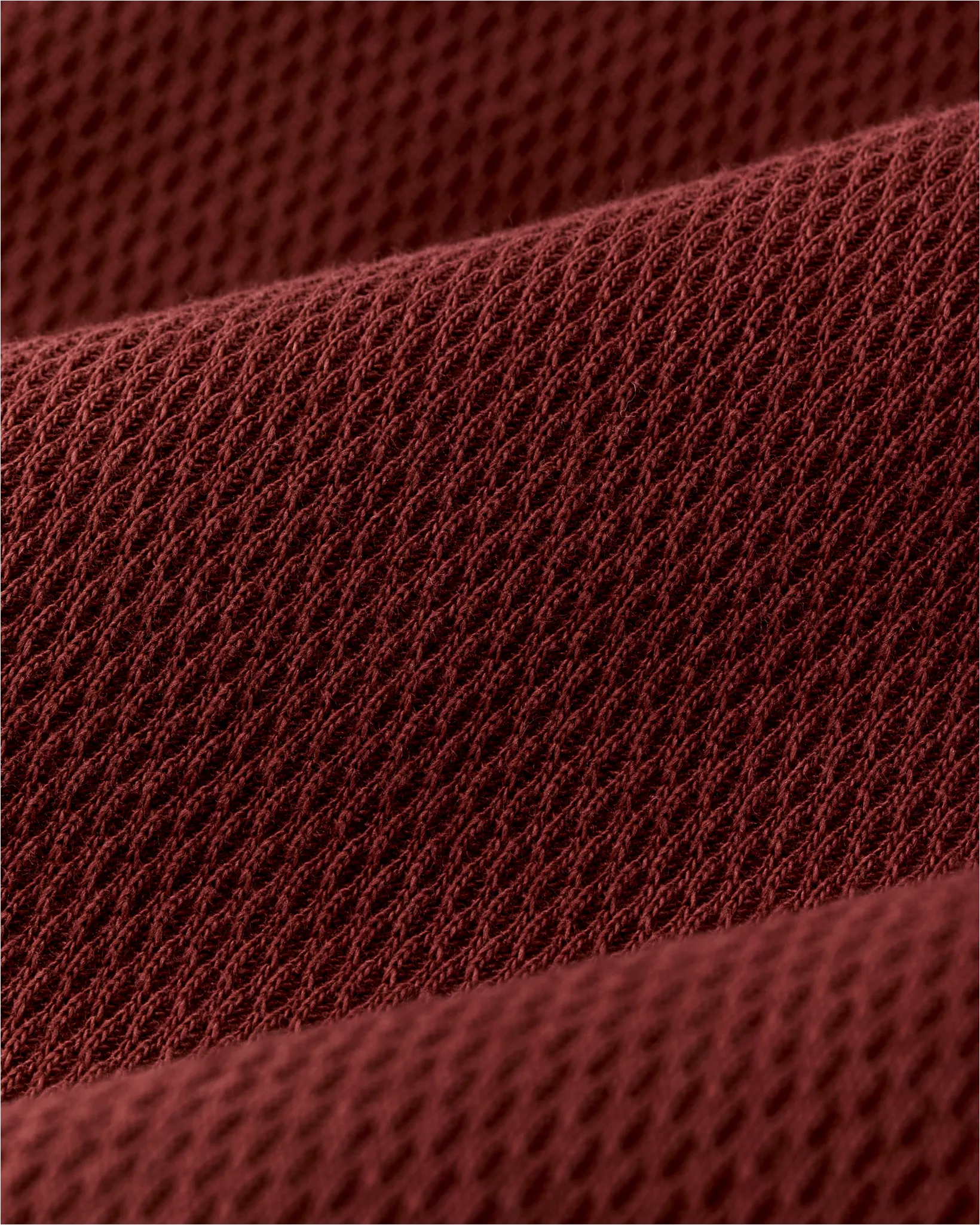 Waffle Knit Henley - Fired Brick sold by Filson product image thumbnail 4