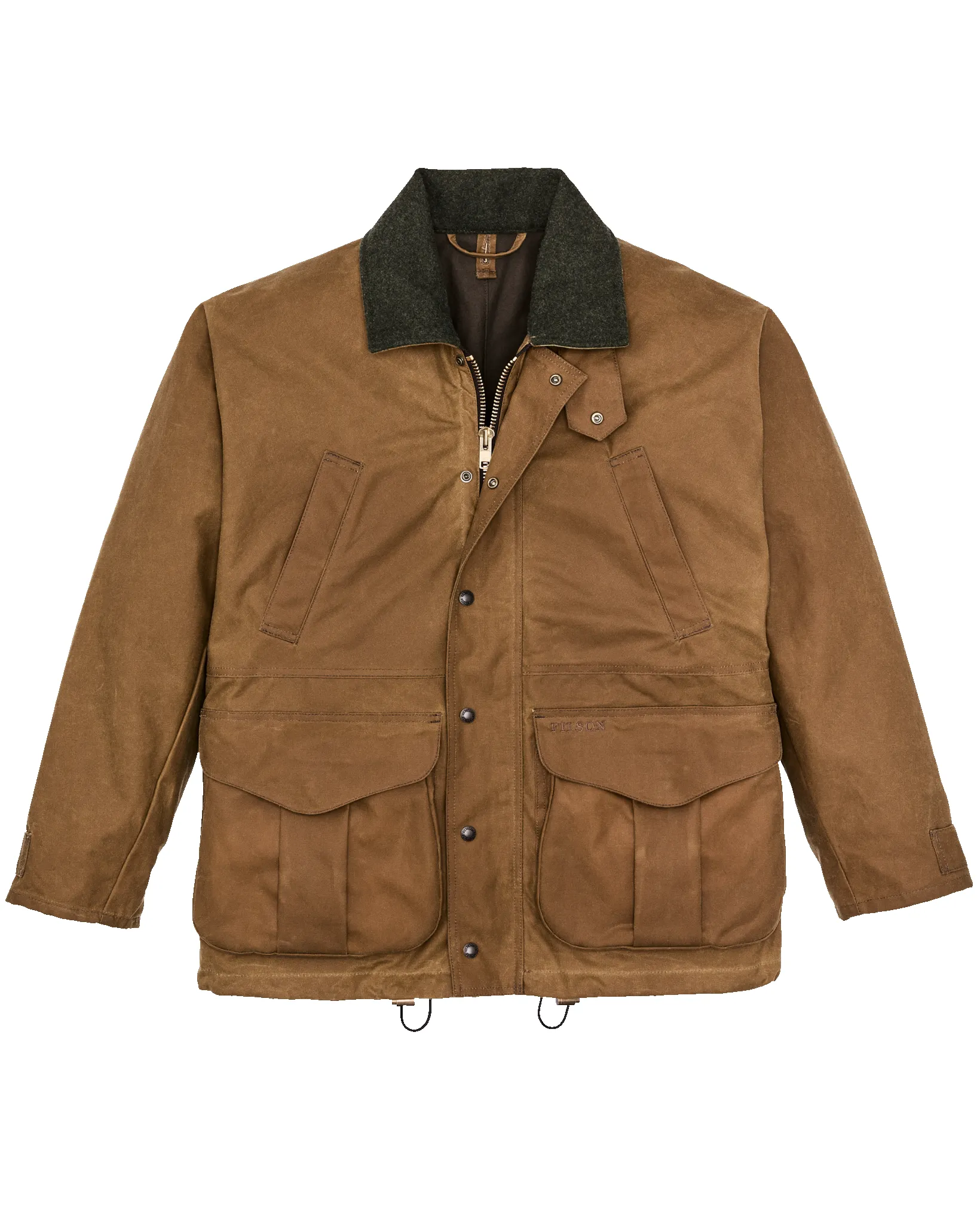 Lined Tin Cloth Field Jacket - Dark Tan sold by Filson product image thumbnail 5