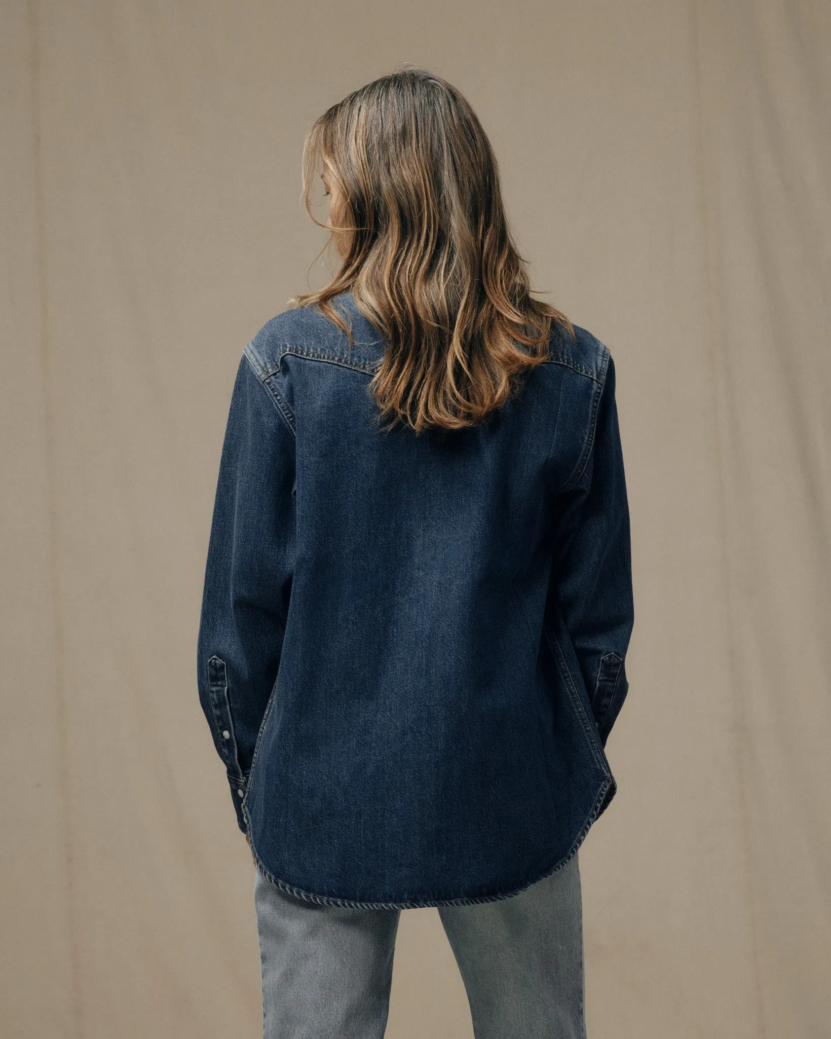 Women's Denim Western Shirt - Medium Indigo sold by Filson product image thumbnail 2