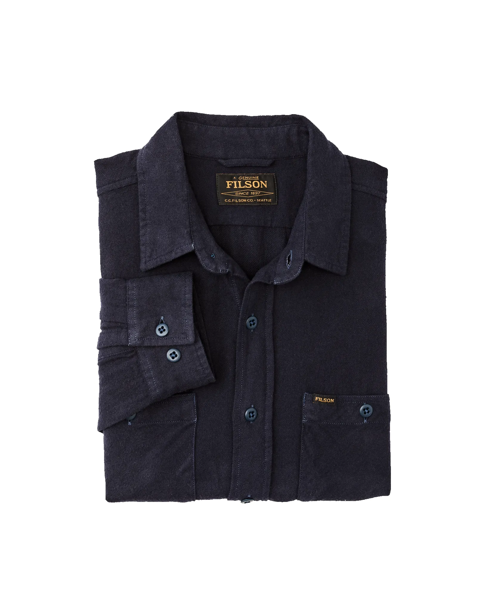 The Rangeland Flannel Shirt - Night Sky sold by Filson product image thumbnail 3